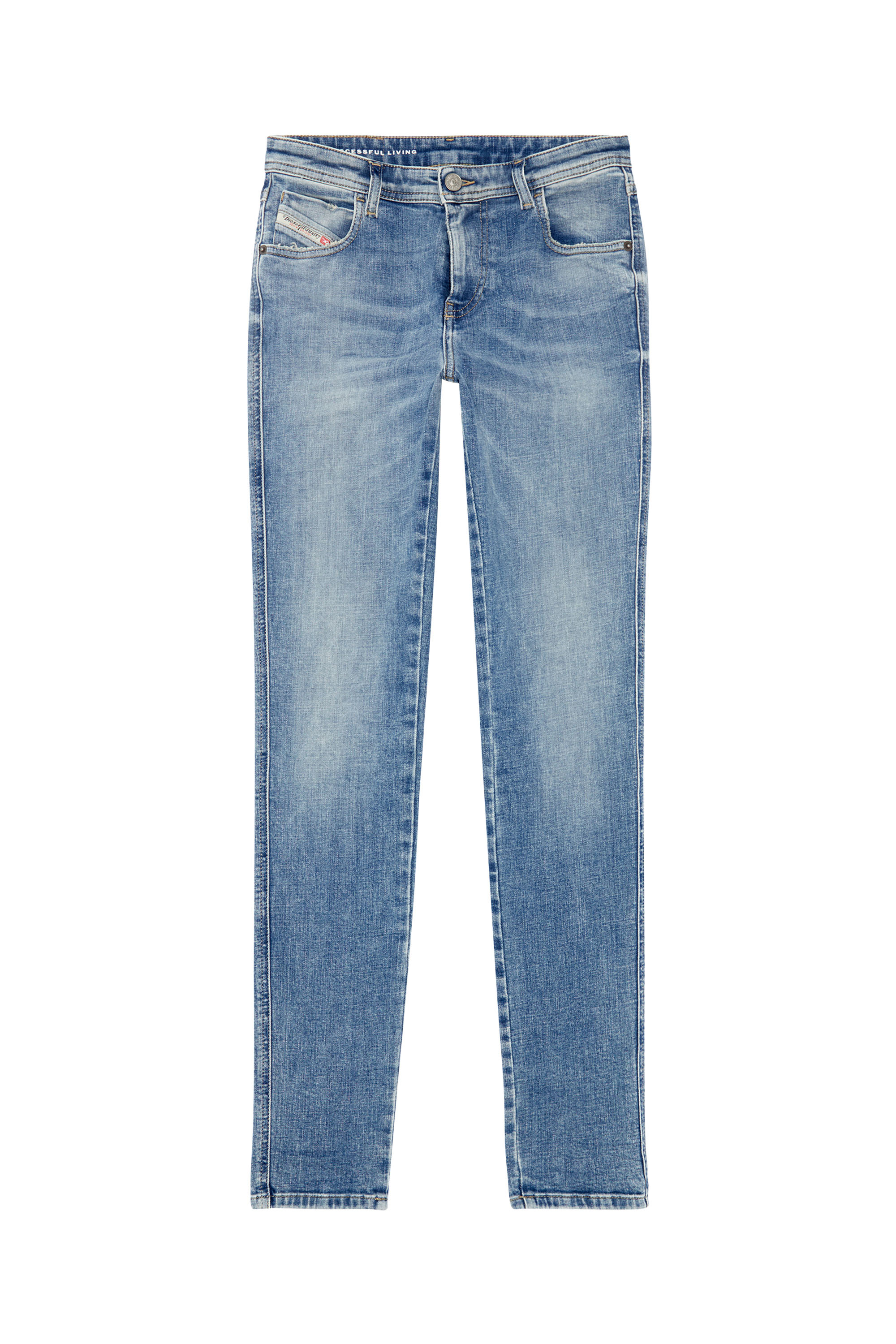 Diesel - Skinny Jeans 2015 Babhila 09J21, Light Blue - Image 5