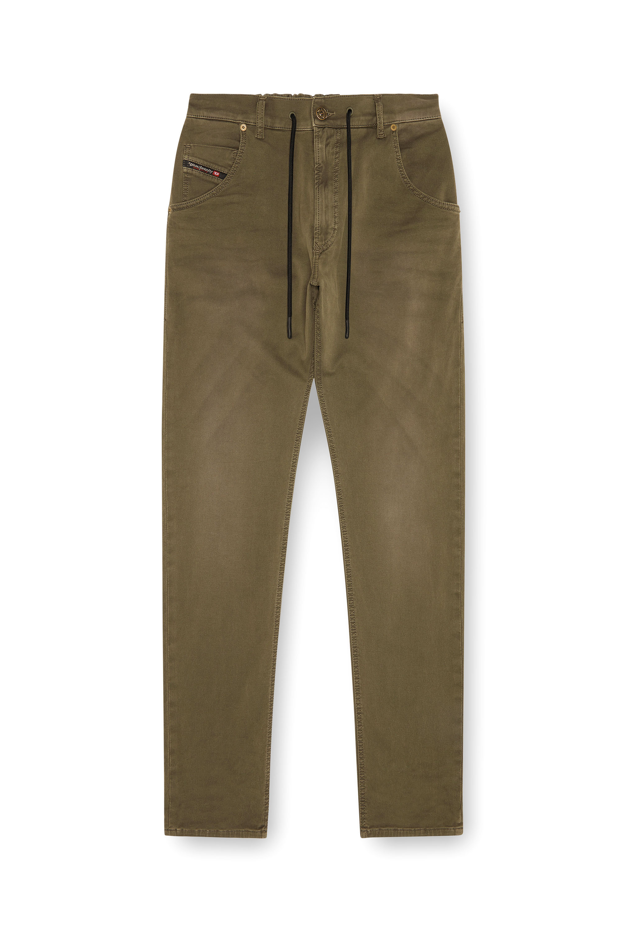 Regular 2032 D-Krooley Joggjeans® 0670M, Military Green Diesel - Man's Regular 2032 D-Krooley Joggjeans® 0670M, Military Green - 2