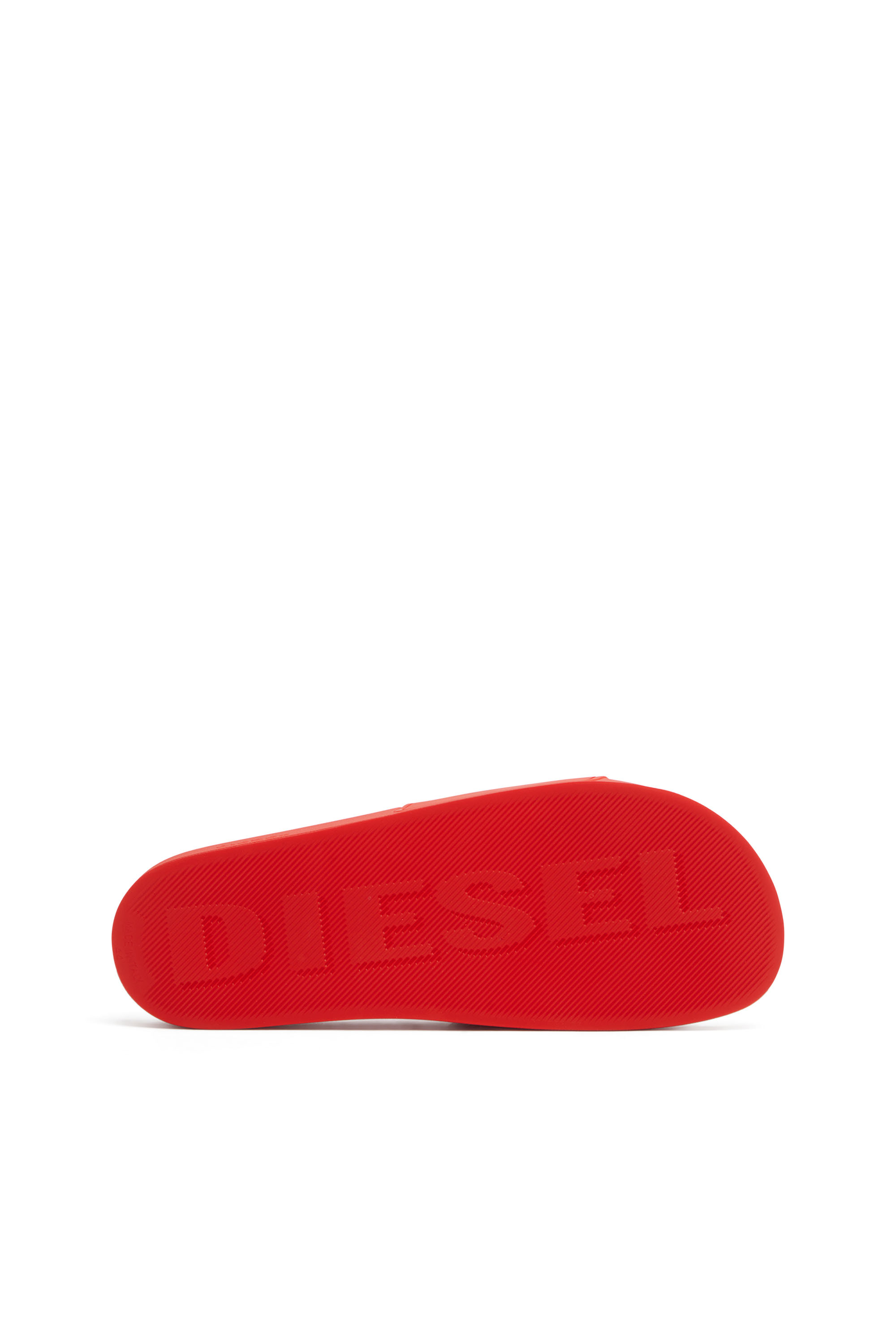 Diesel - SA-SWIM, Man's Sa-Swim-Rubber pool slides with D logo in Red - 5