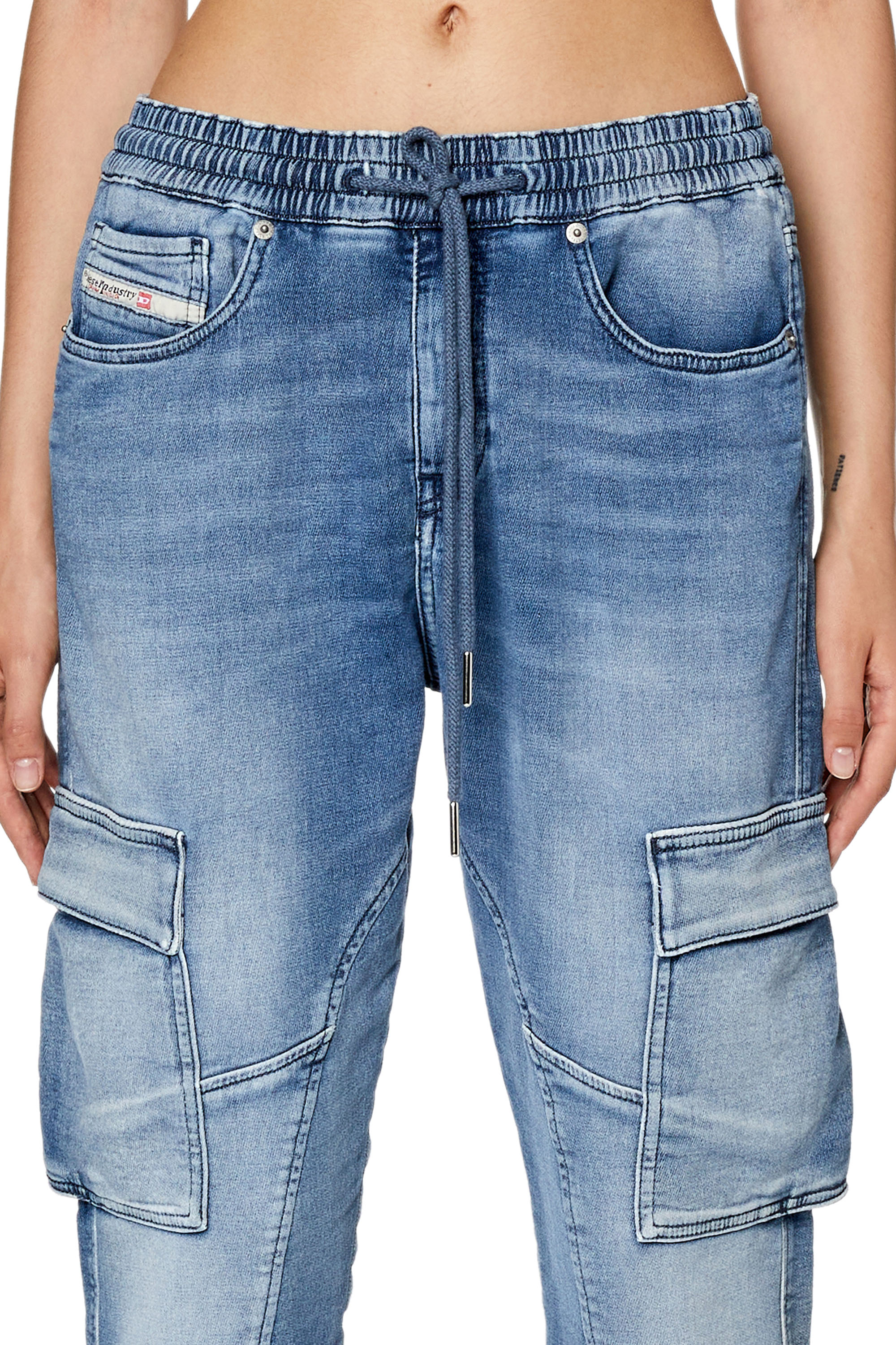 Diesel - Slim 2051 D-Ursy Track Denim 068FL, Medium blue - Image 3