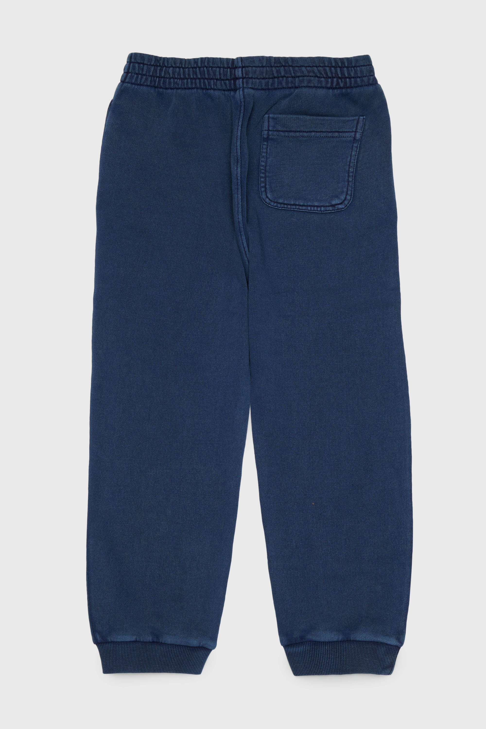 Diesel - PTISEL, Man's Cotton sweatpants with logo print in Dark Blue - 2