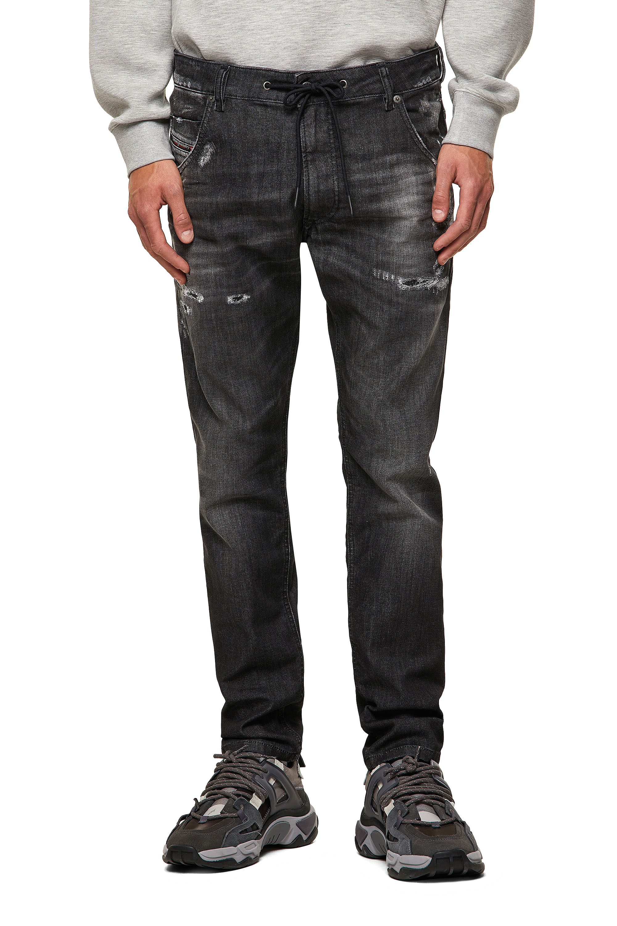 Krooley JoggJeans® 09B53, Black/Dark grey - Jeans