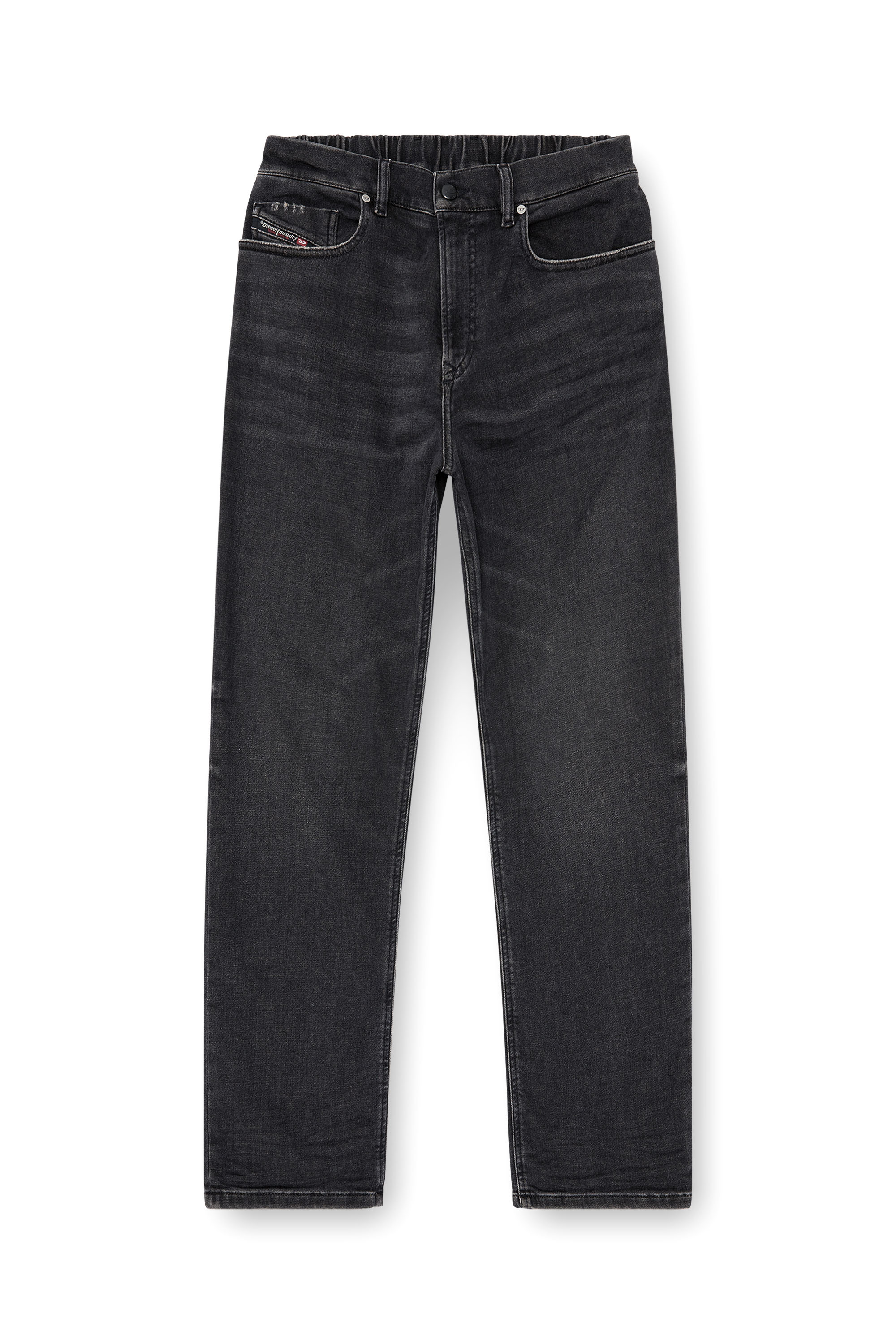 Diesel - Man's Regular 2090 D-Veekley Joggjeans&reg; 09P92, Black/Dark grey - 4
