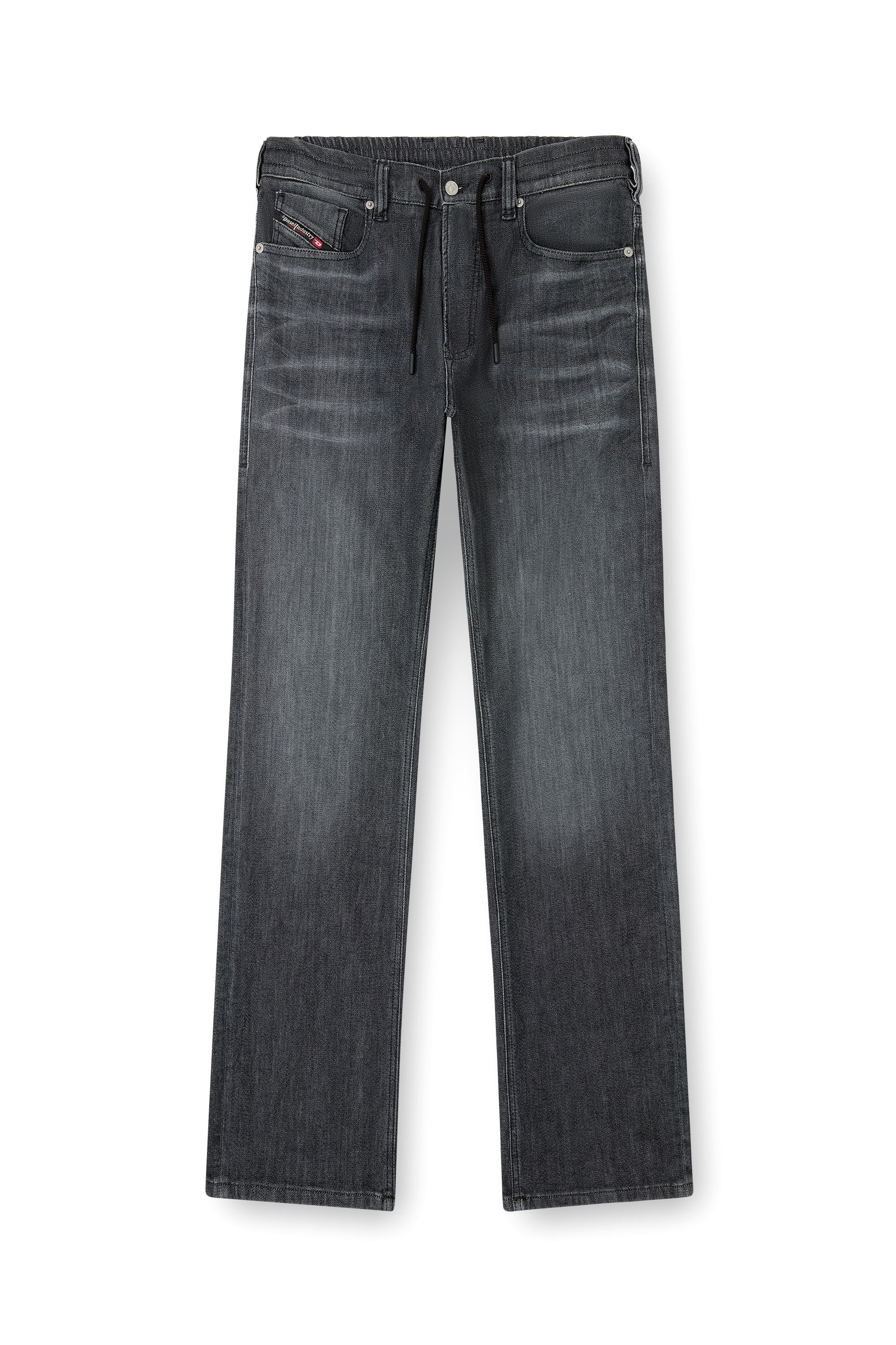 Diesel - Man's Relaxed 2080 D-Reel Joggjeans&reg; 09M66, Black/Dark grey - 3