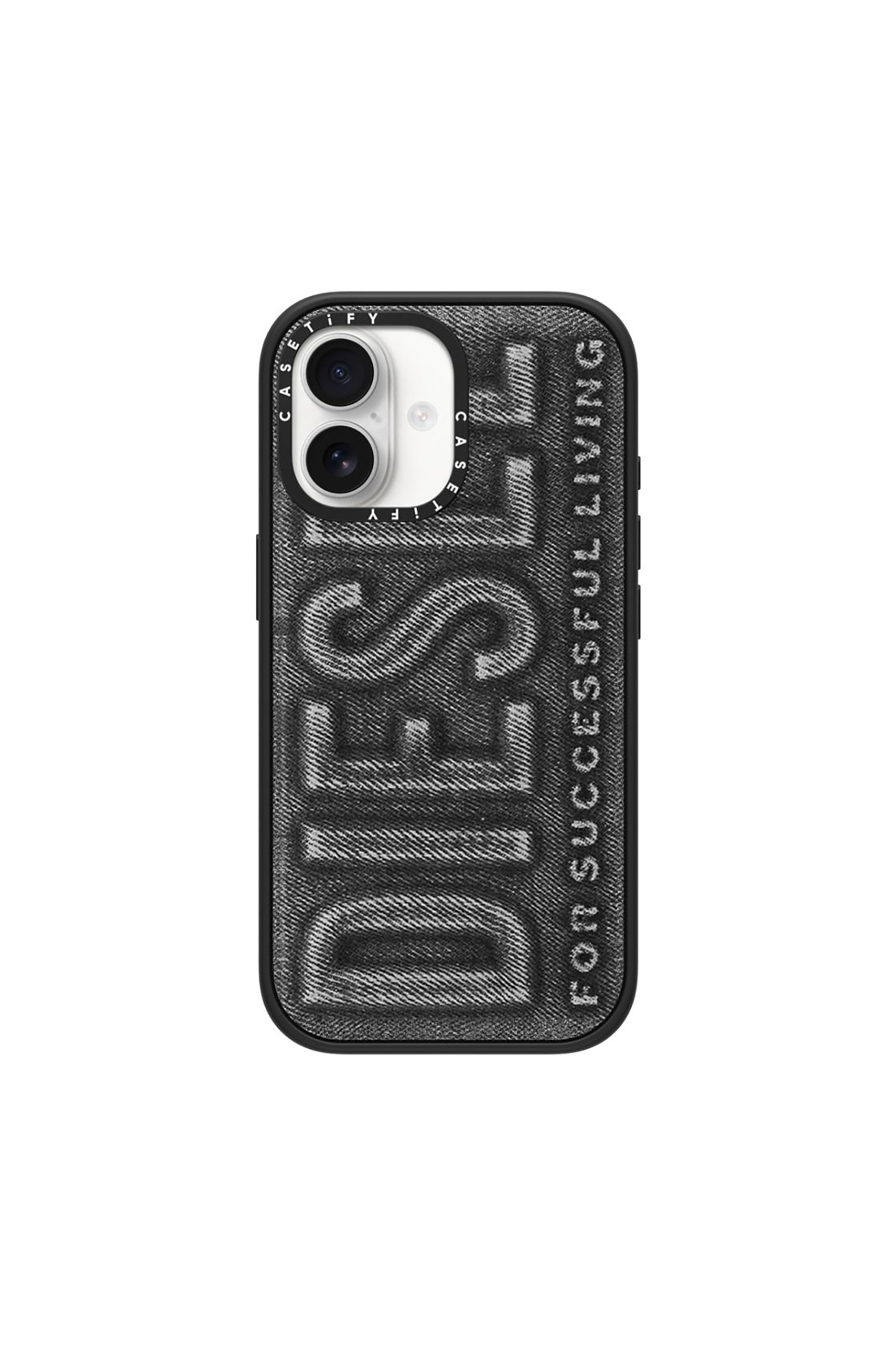 Diesel - 60559 MOULDED CASE, Unisex's Biscotto impact case for iPhone 17 in Black - 1