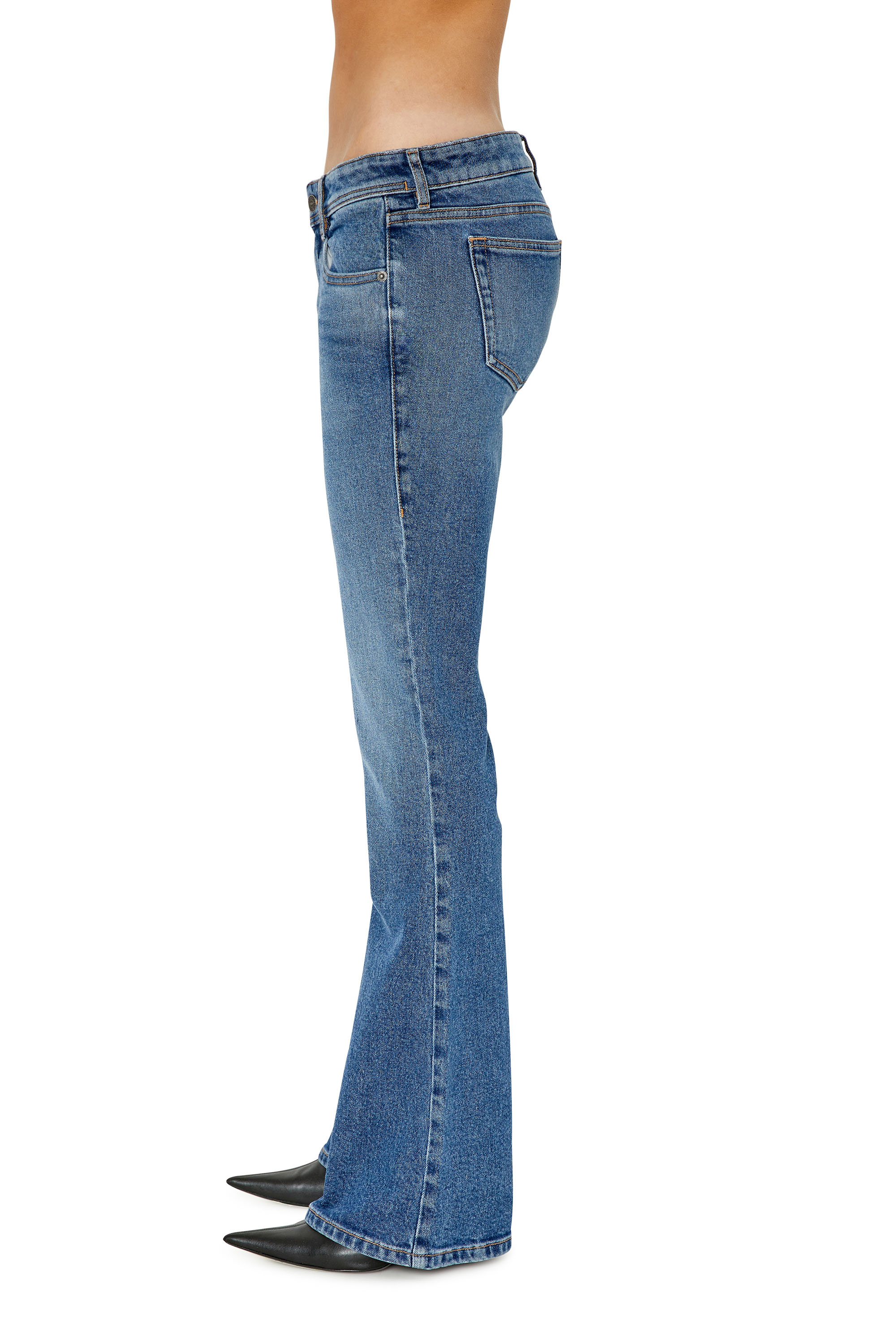 Diesel - 1969 D-Ebbey 0NFAJ Bootcut and Flare Jeans, Medium blue - Image 4