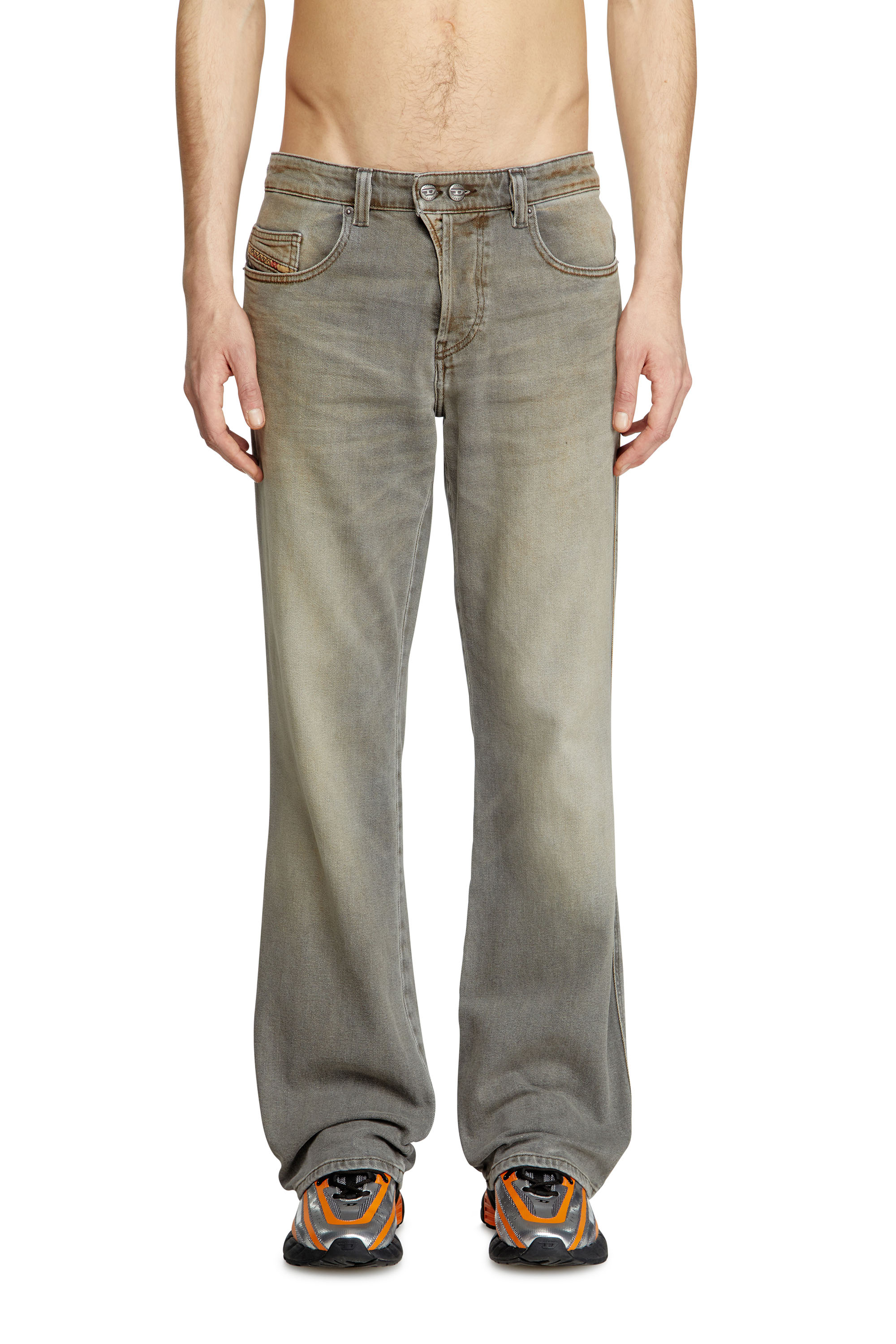 Diesel - Man's Bootcut Jeans 1998 D-Buck 09L37, Light Grey - 1