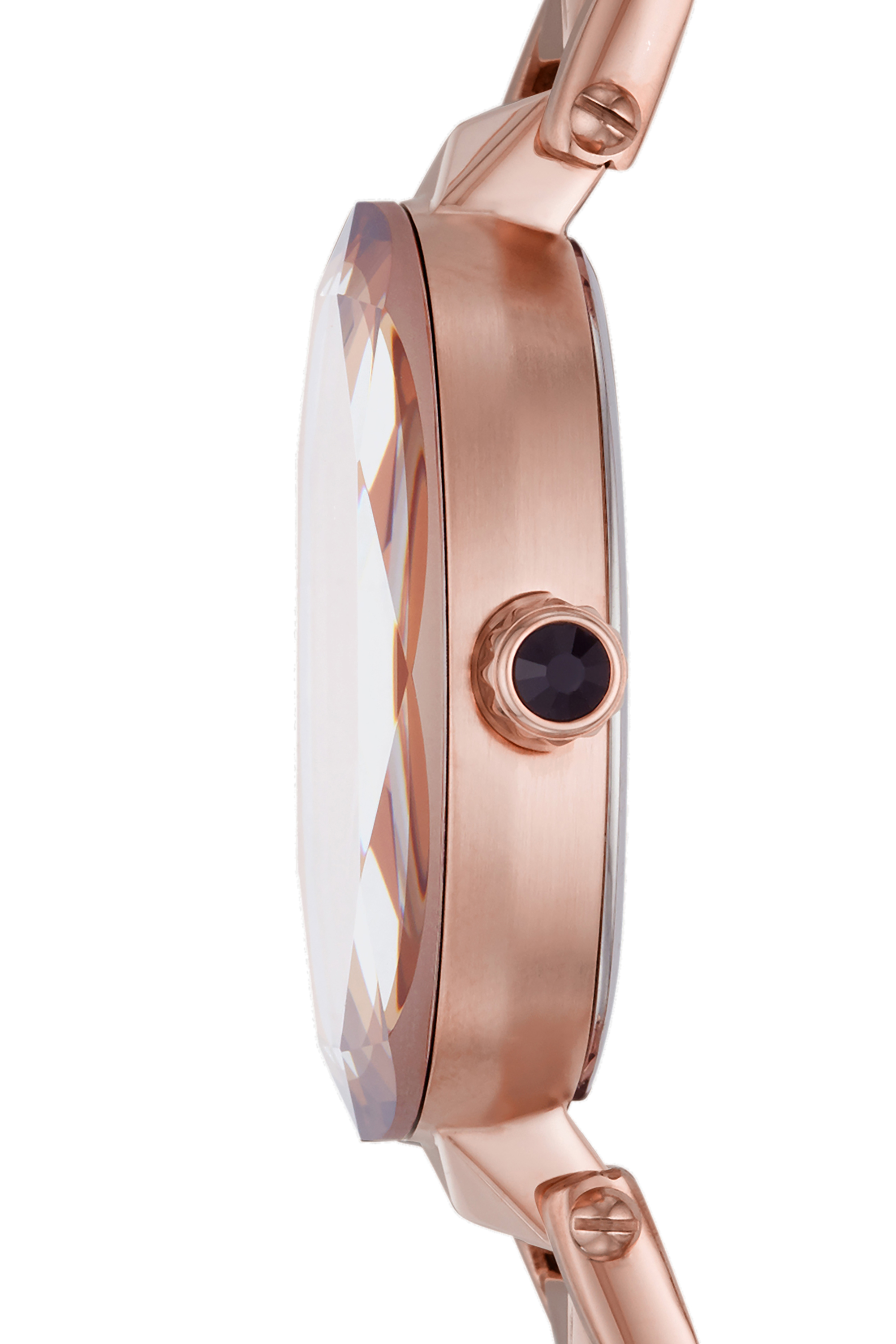 Diesel - DZ5580, Woman's Jules three-hand watch in rose gold-tone stainless steel in Nude - 2