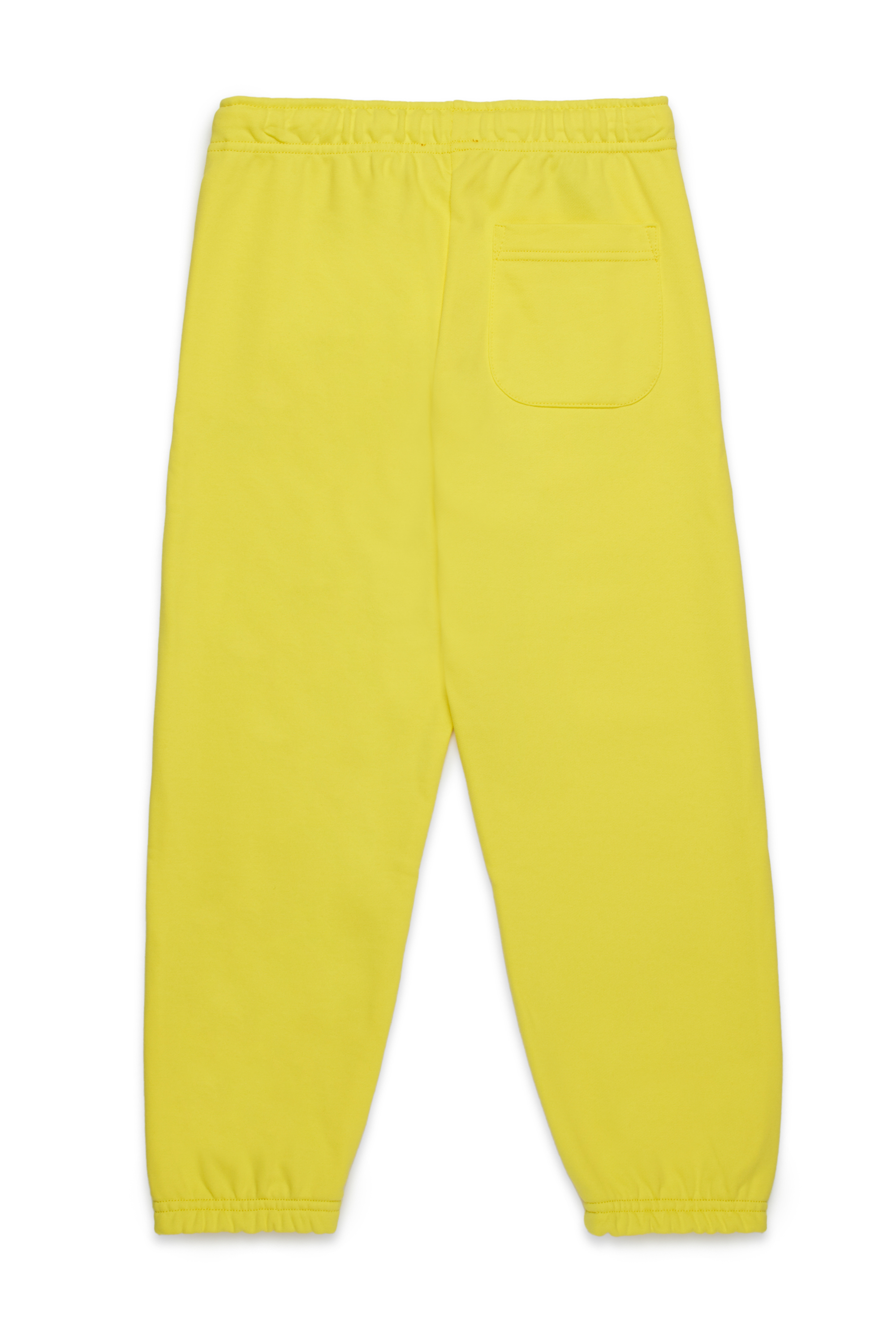 Diesel - PMACIS, Man's Sweatpants with metal-look Oval D logo in Yellow - 2