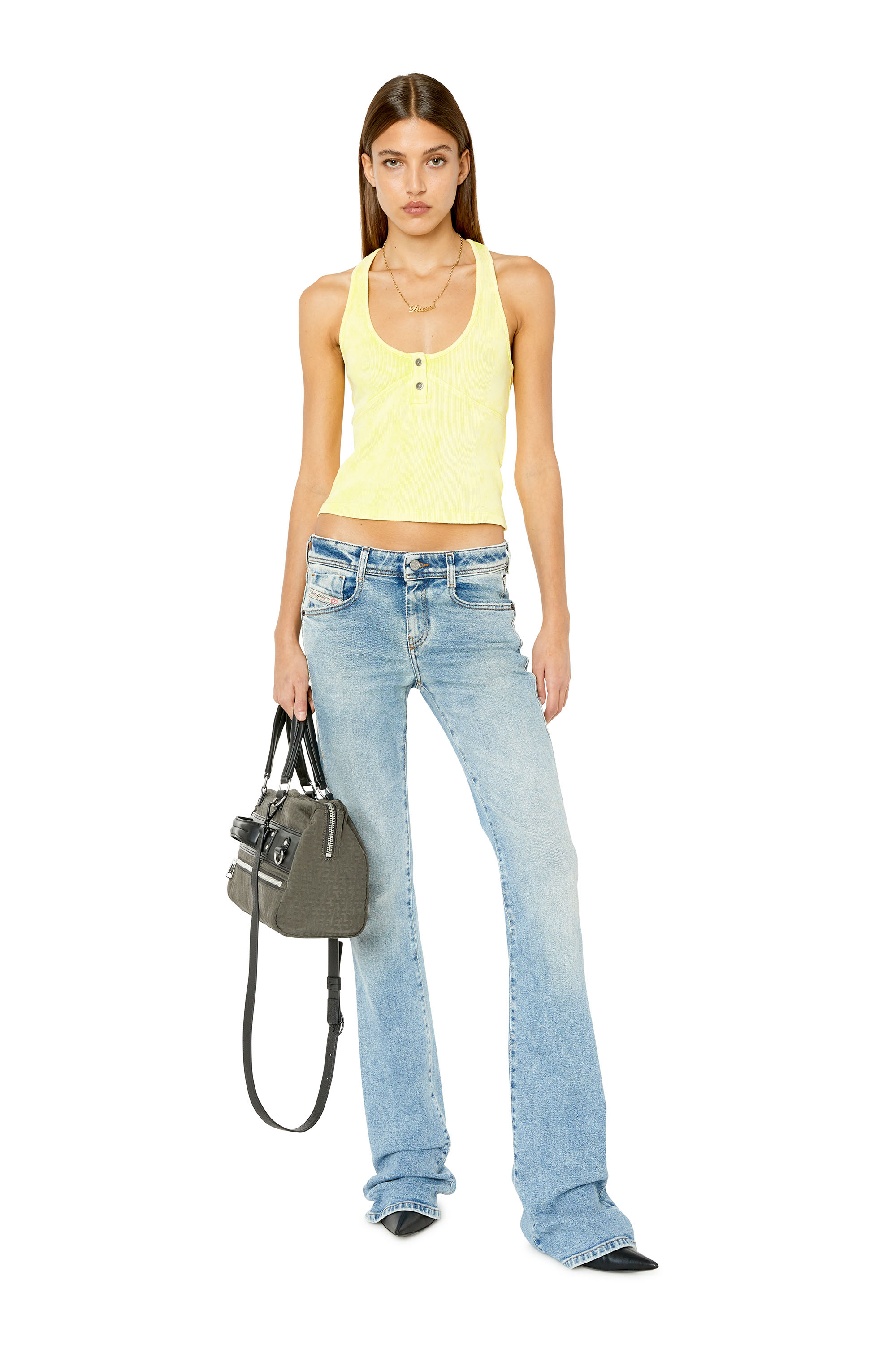 Diesel - T-ANIESSE, Yellow Fluo - Image 2