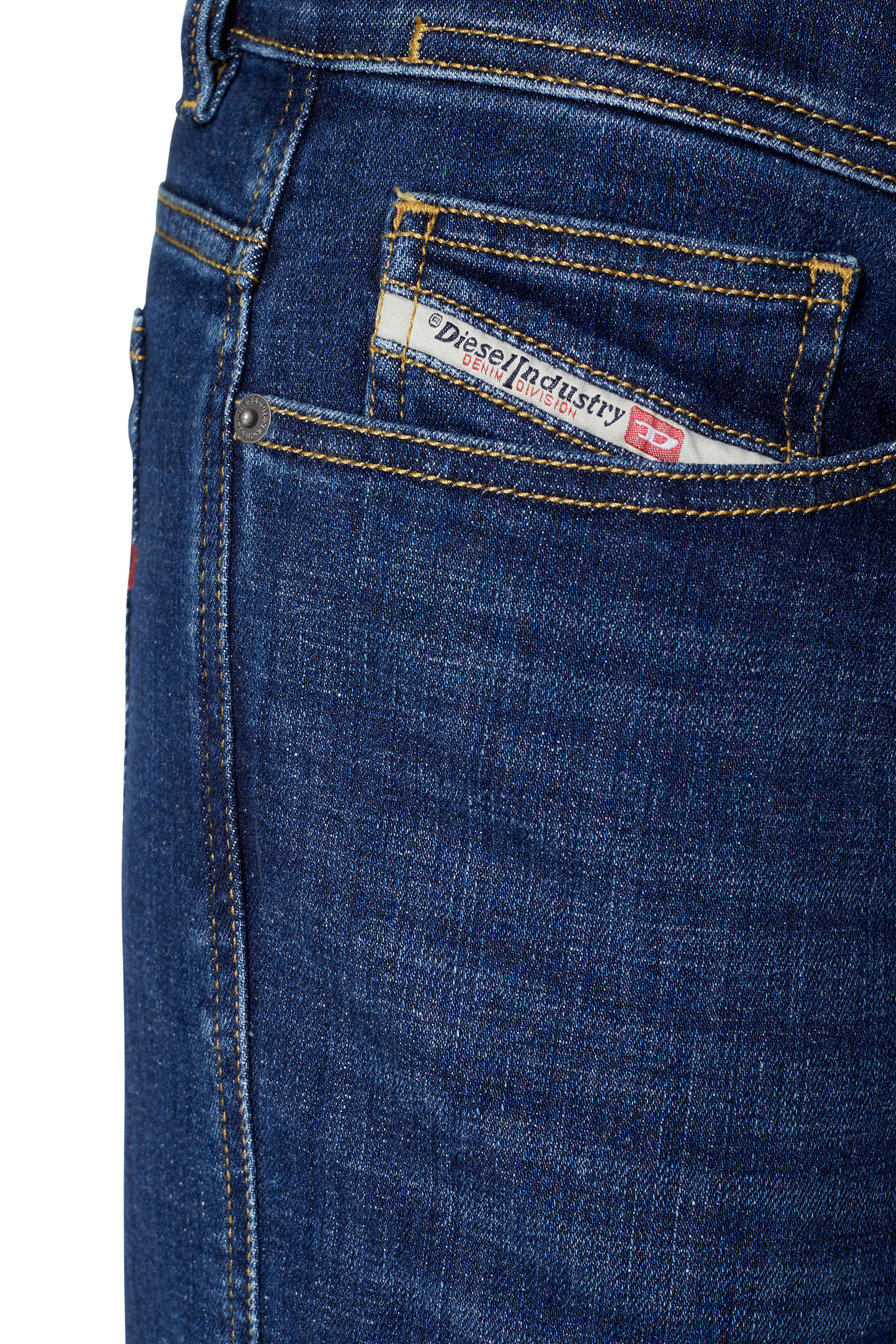 Diesel - 1983 D-Amny 09B98 Skinny Jeans, Dark Blue - Image 4