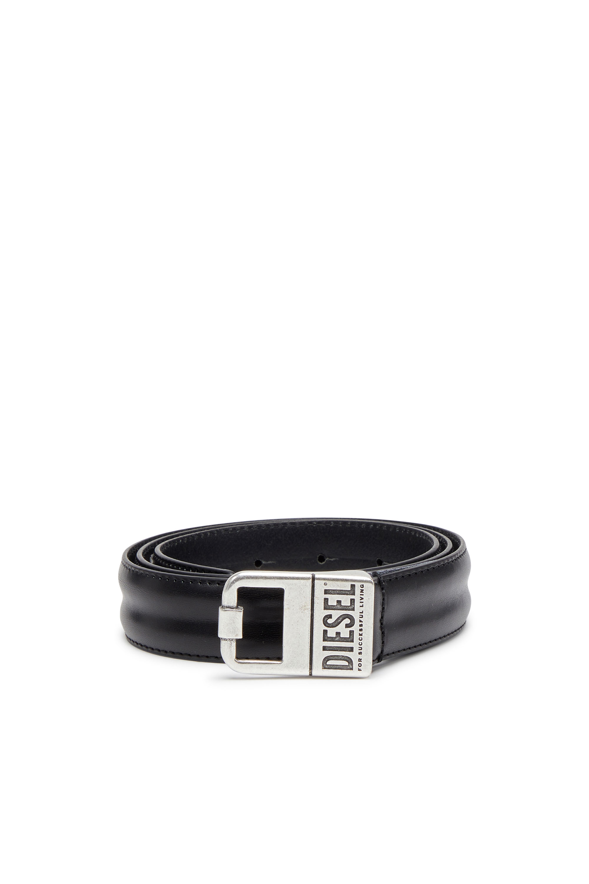 B-SQUARE, Black Diesel - B-SQUARE, Man's 3cm Leather belt in Black - 1