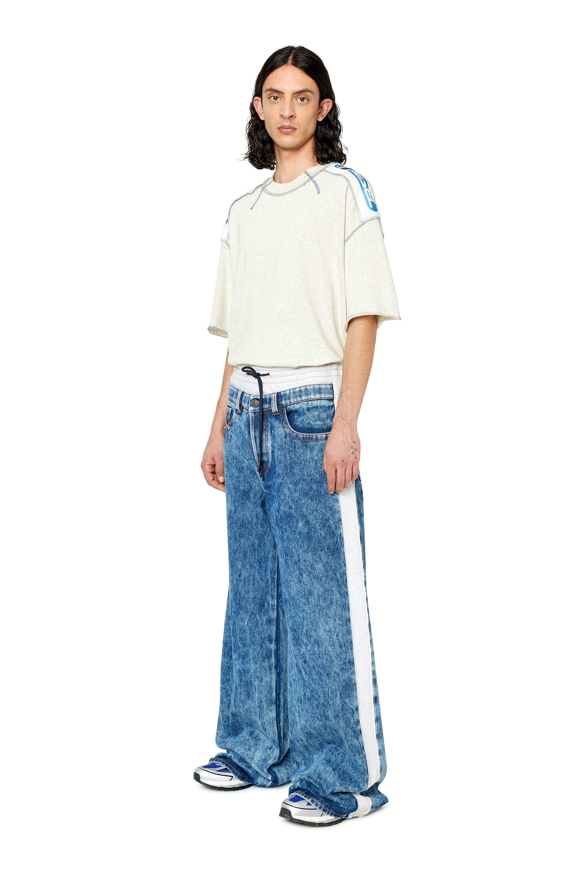 Diesel - T-CRAHOR-SS-G1, Light Grey - Image 2