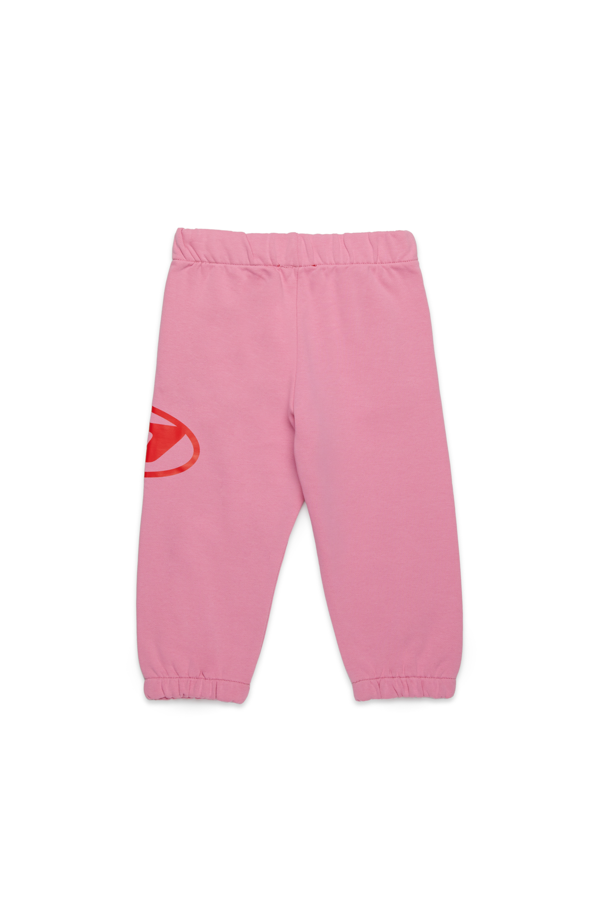 Diesel - PCERB, Unisex's Sweatpants with Oval D print in Pink - 2