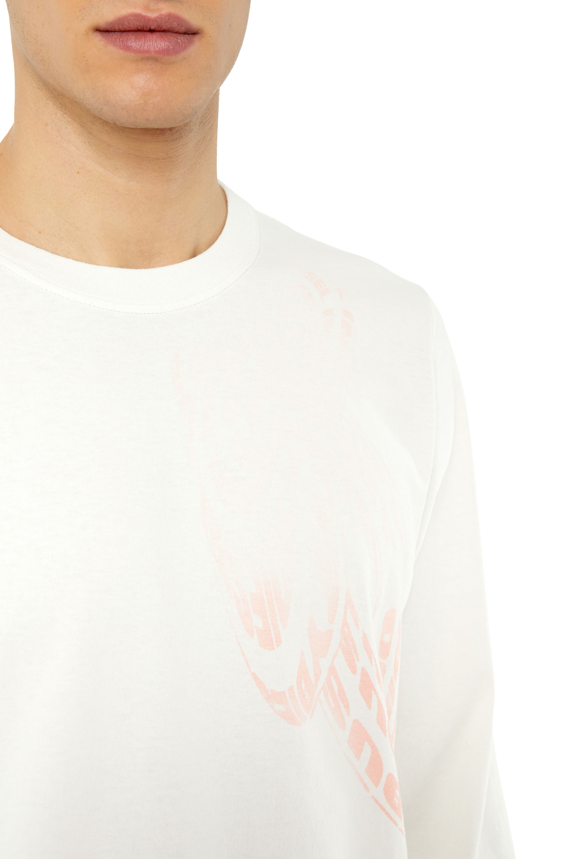 Diesel - T-JUST-LS-G1, White - Image 3