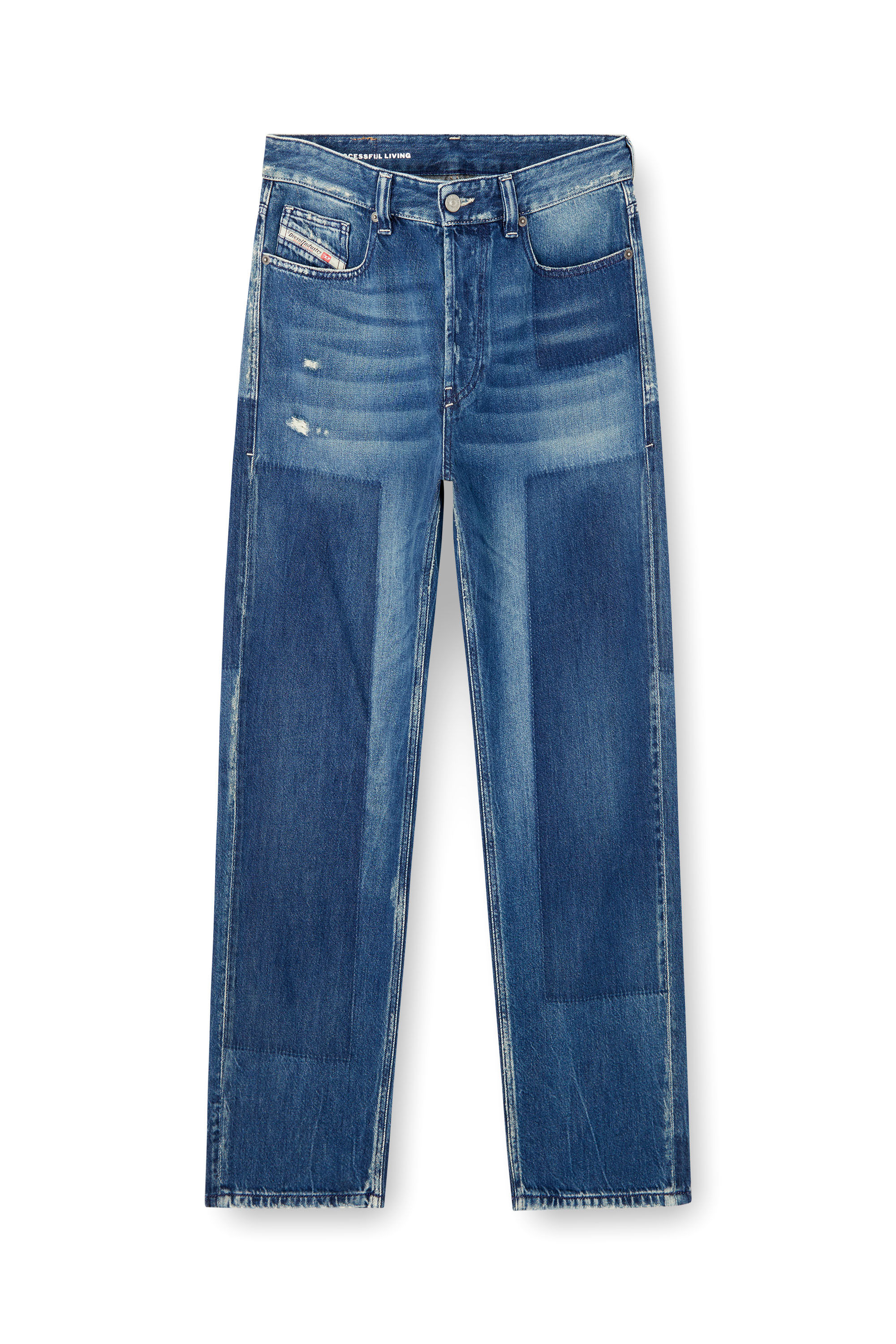 Diesel - Man's Regular Jeans 2024 D-Macs 09M52, Dark Blue - 2