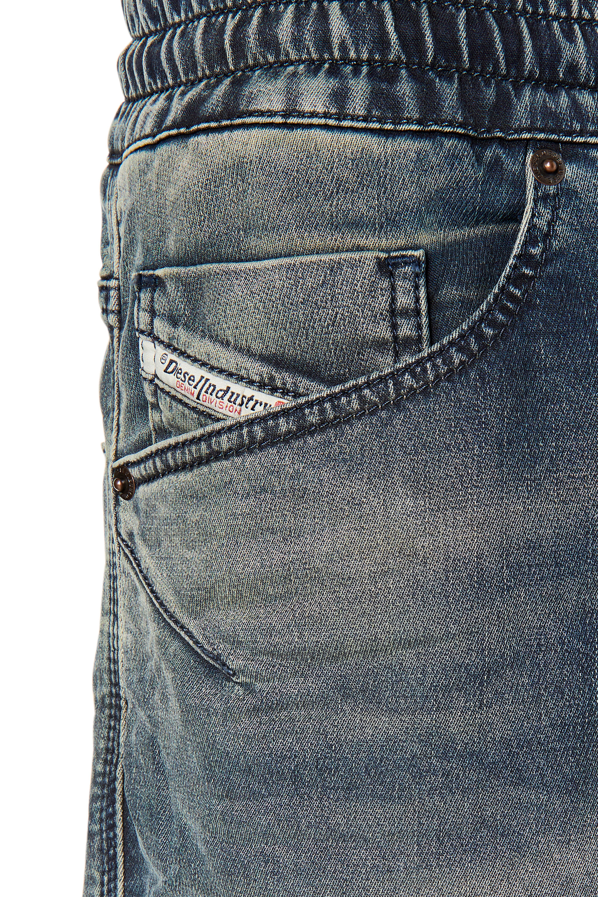 Diesel - D-Amage JoggJeans® 068DS Tapered, Dark Blue - Image 3