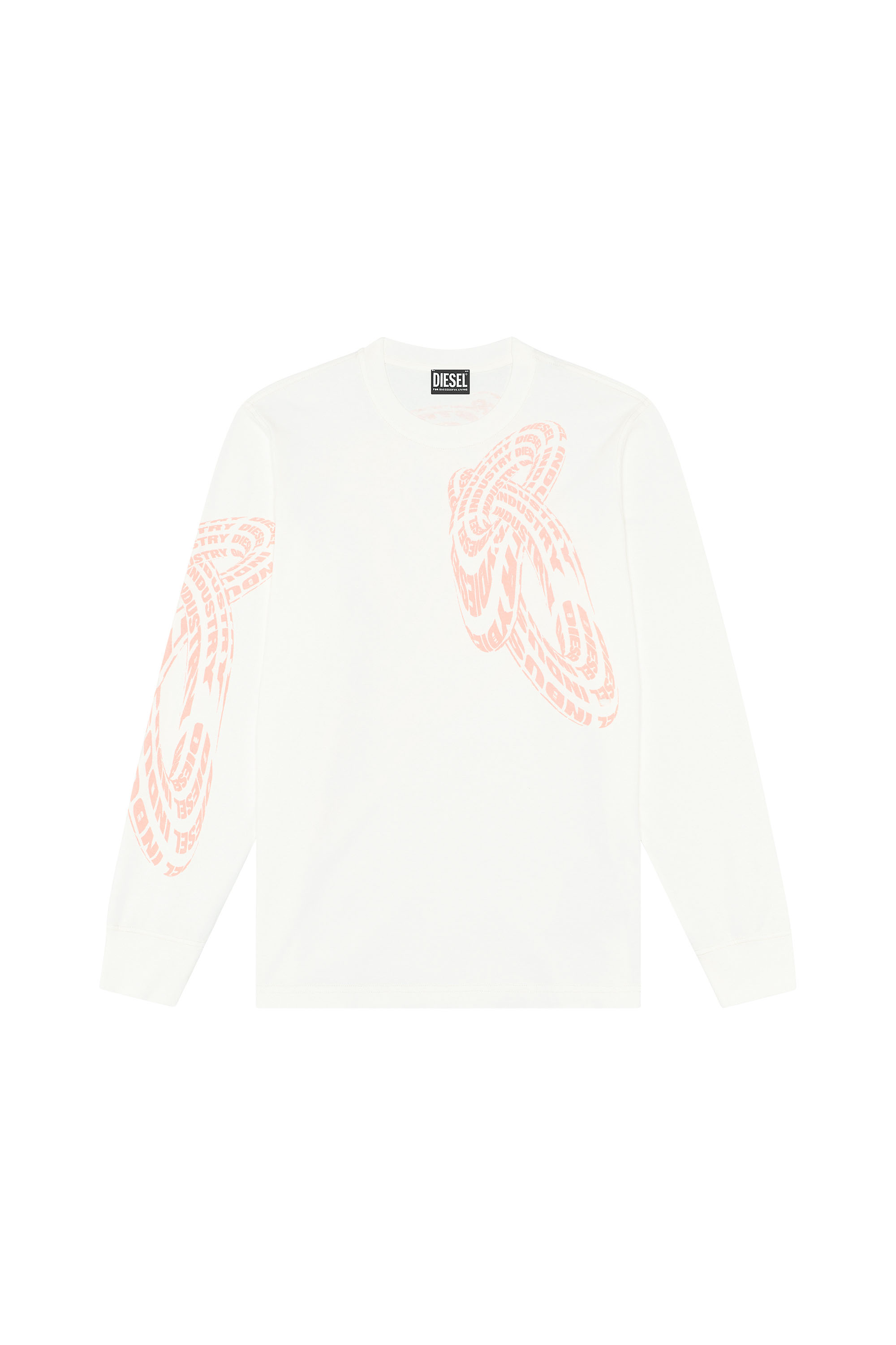 Diesel - T-JUST-LS-G1, White - Image 5