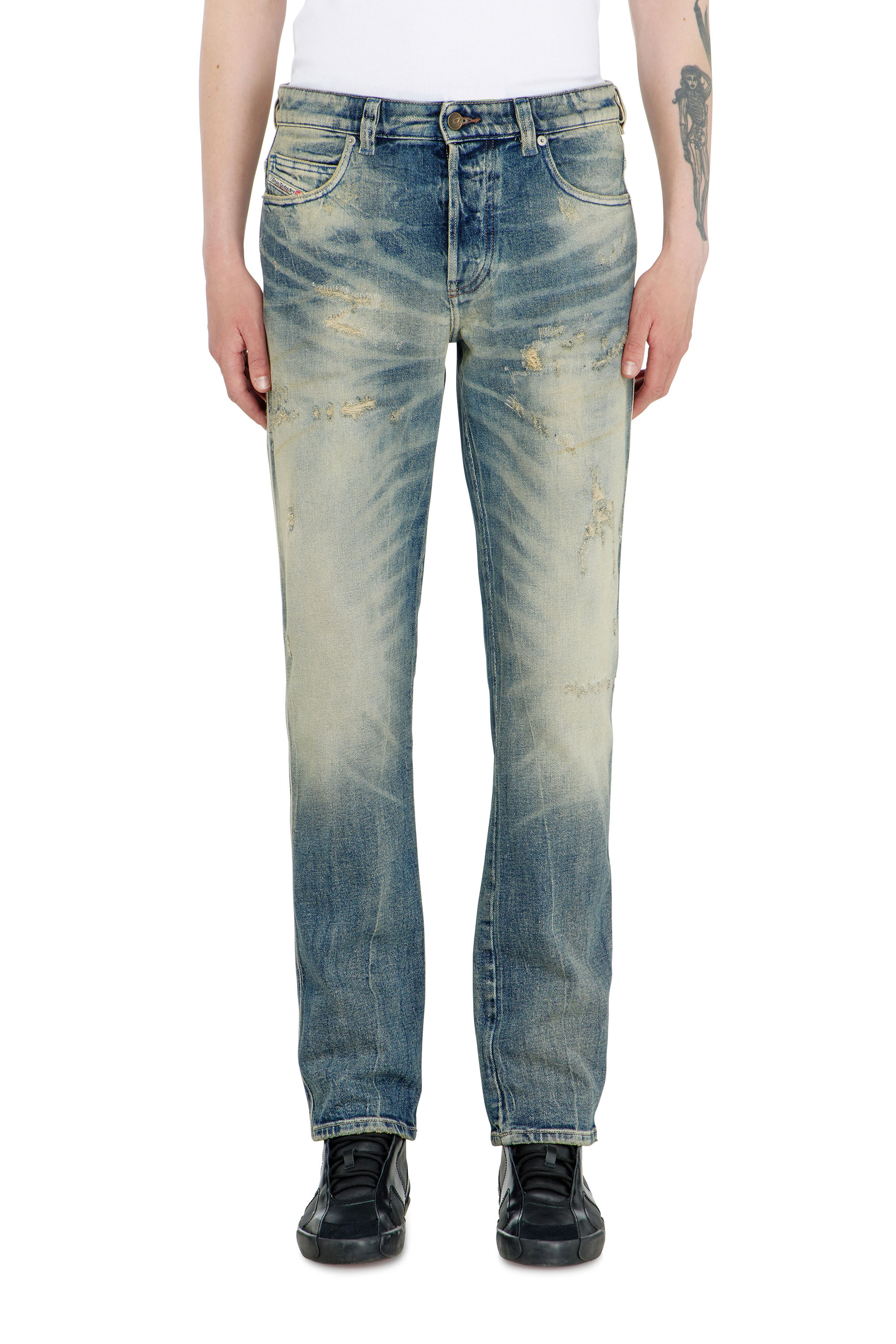 Diesel - Man's Slim Jeans 1993 D-Vyl 09P34, Medium blue - 1
