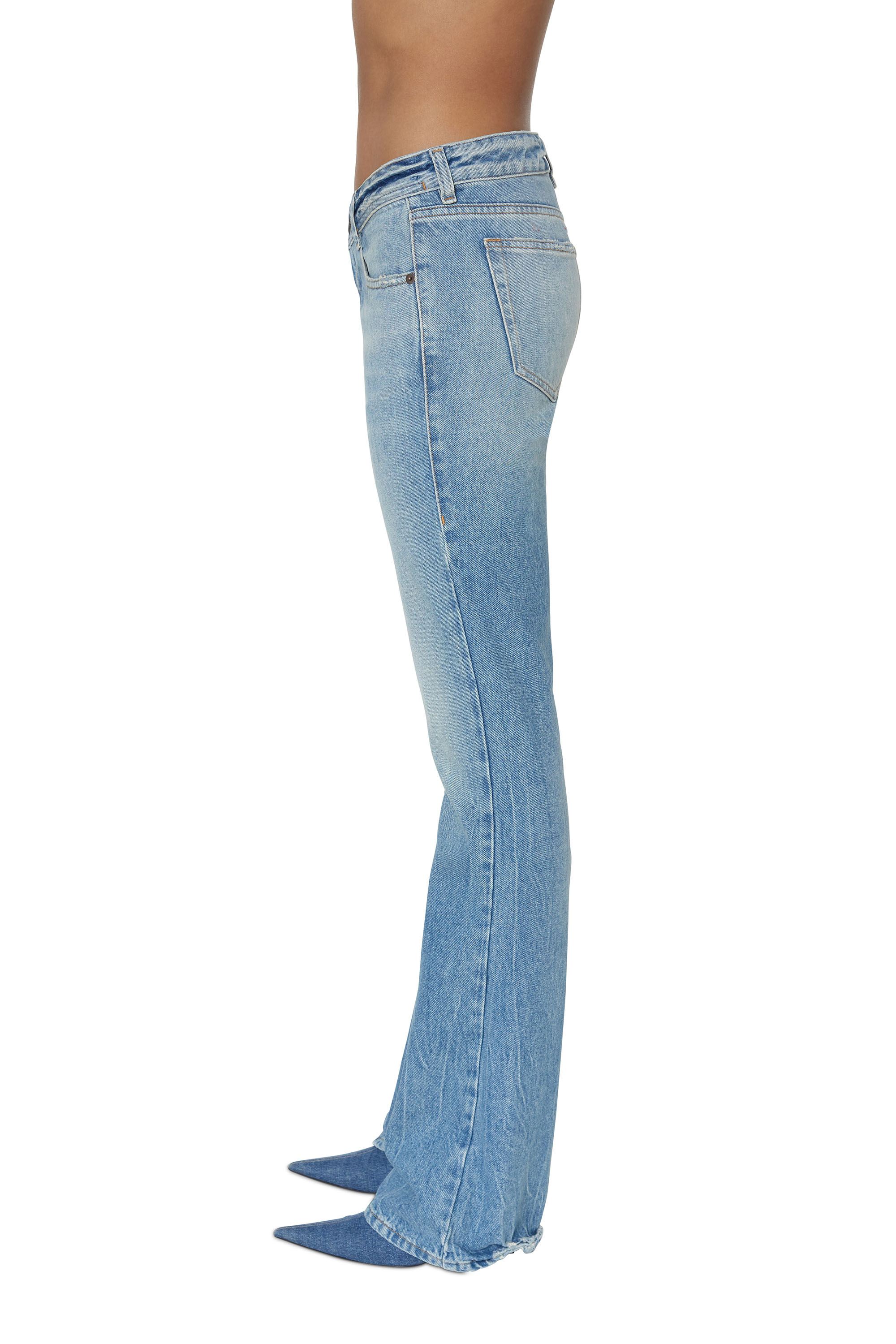 Diesel - 1969 D-EBBEY 09D98 Bootcut and Flare Jeans, Light Blue - Image 5