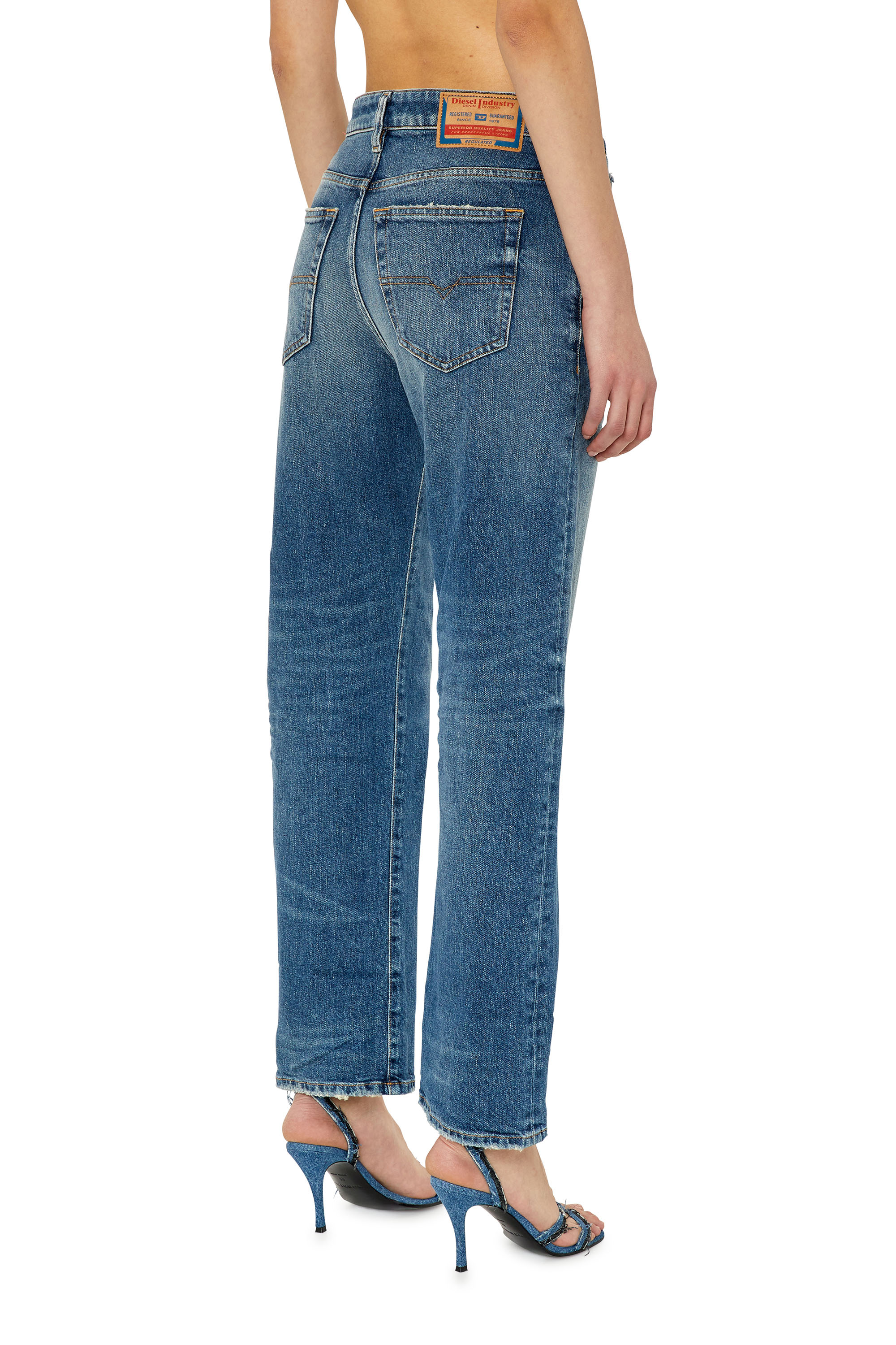 Diesel - 1999 D-Reggy 007L1 Straight Jeans, Medium blue - Image 2