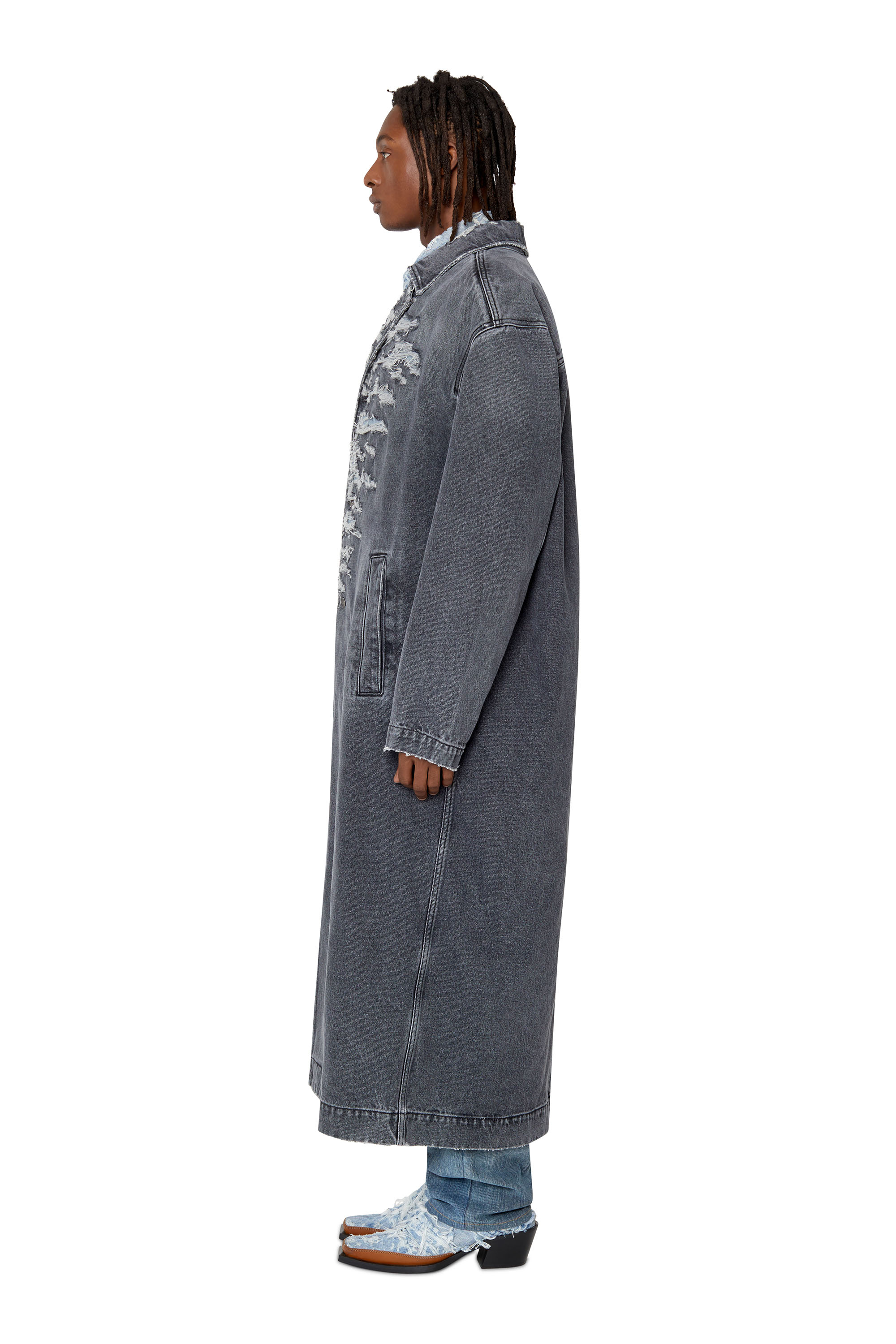 Diesel - D-ROKU-LONG-FSB1, Grey - Image 5