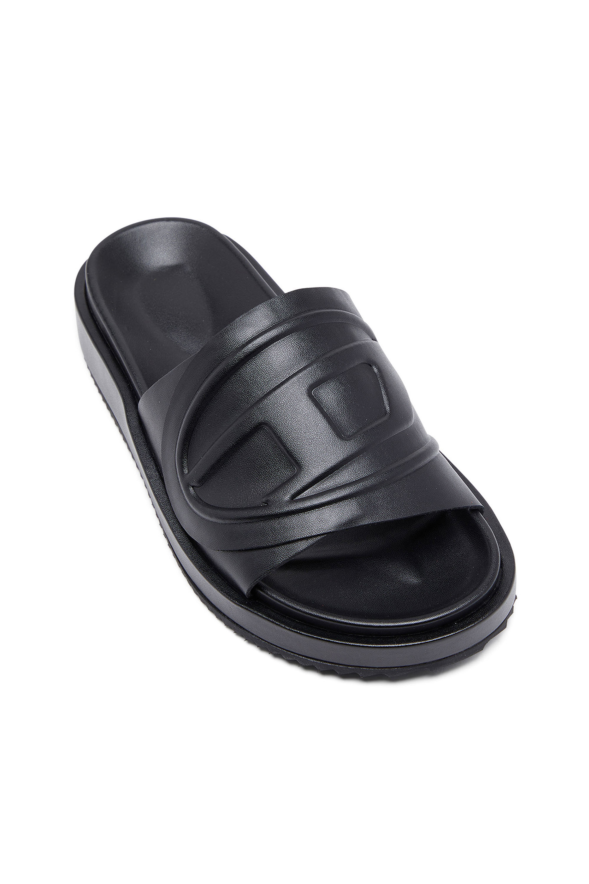 Diesel - SA-SLIDE D OVAL W, Black - Image 6