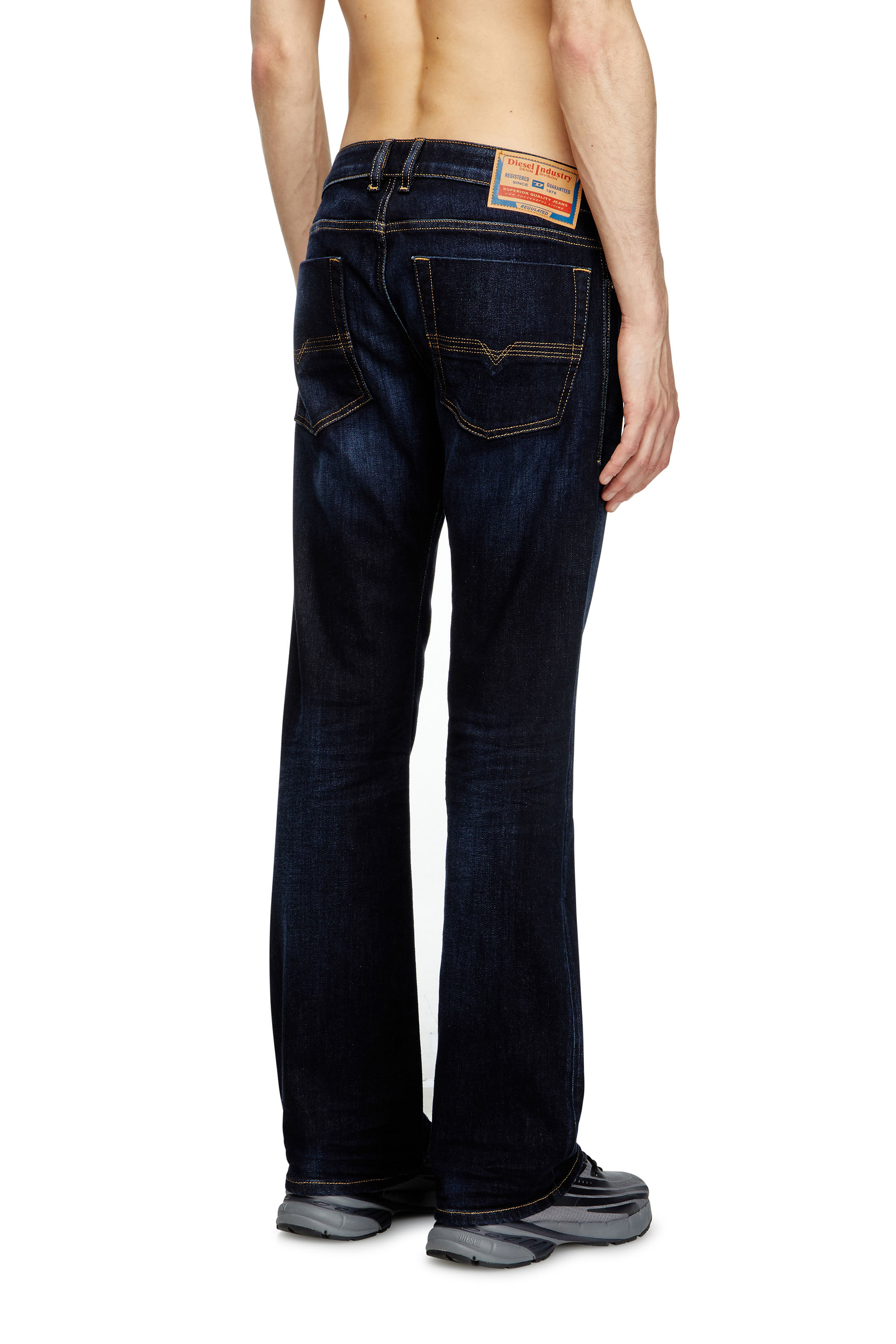Bootcut Jeans 2007 Zatiny 009ZS, Dark Blue Diesel - Man's Bootcut Jeans 2007 Zatiny 009ZS, Dark Blue - 4