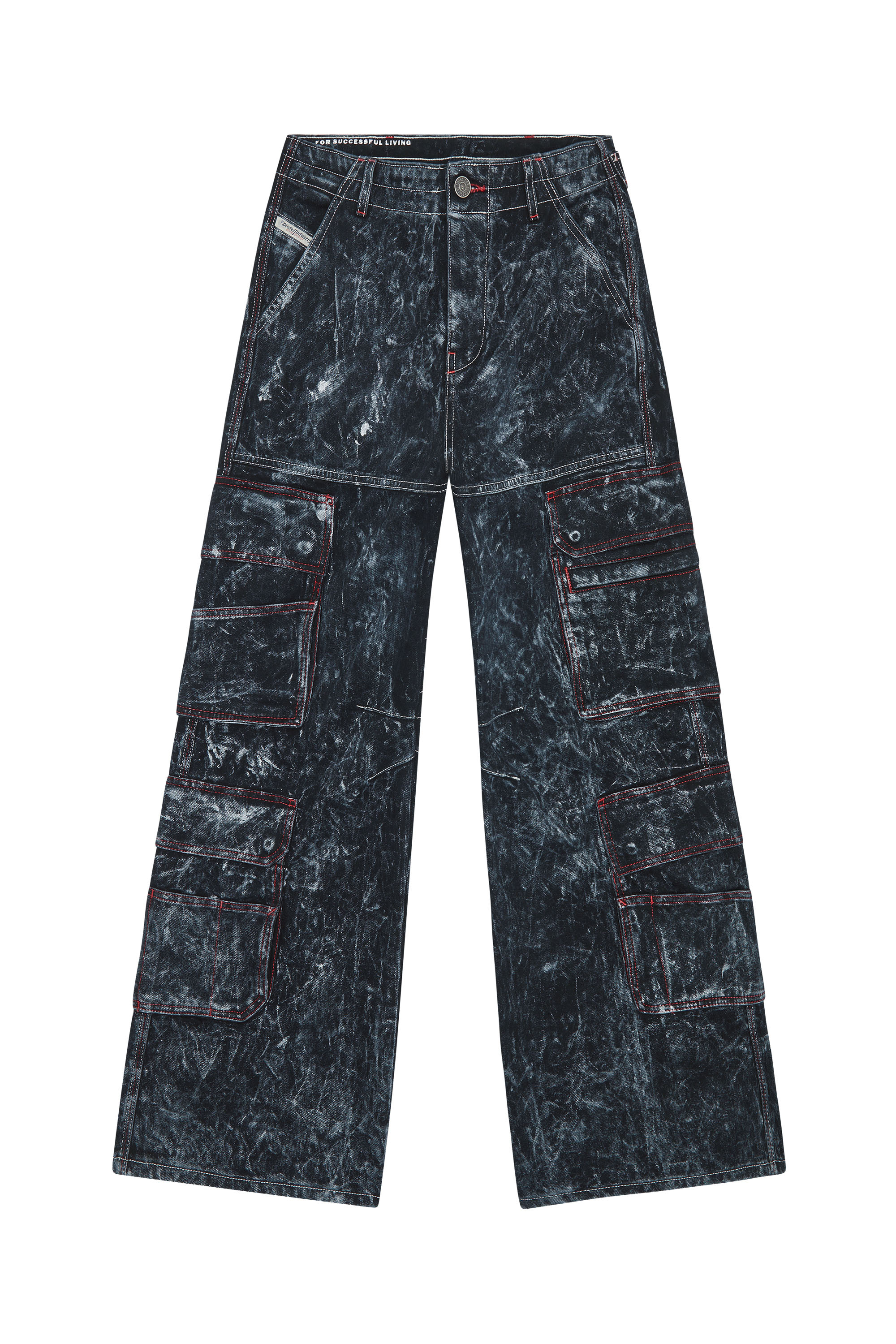 Diesel - 1996 D-SIRE 0EMAC Straight Jeans, Black/Dark grey - Image 1