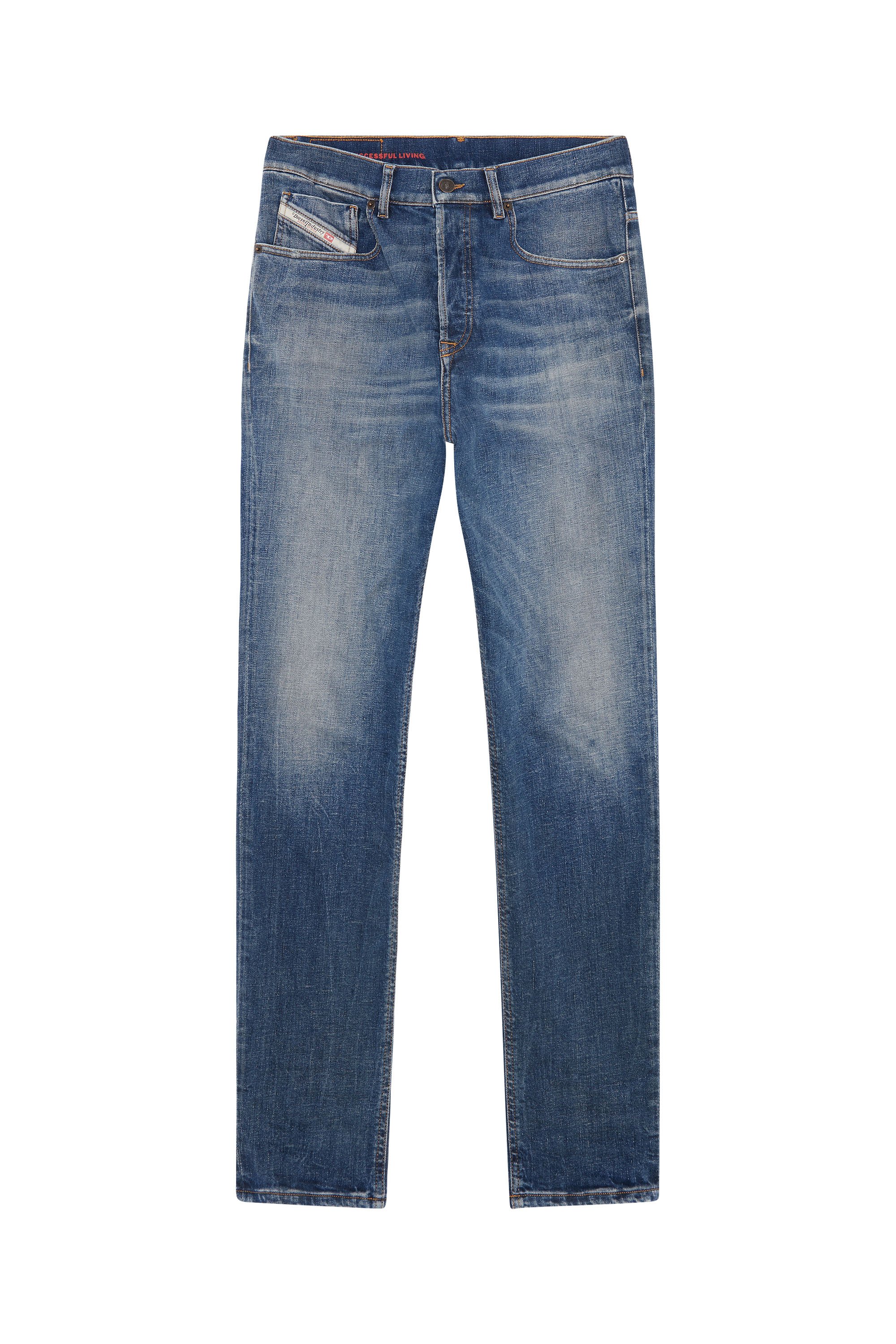 Diesel - Tapered Jeans 2005 D-Fining 09E66, Dark Blue - Image 6
