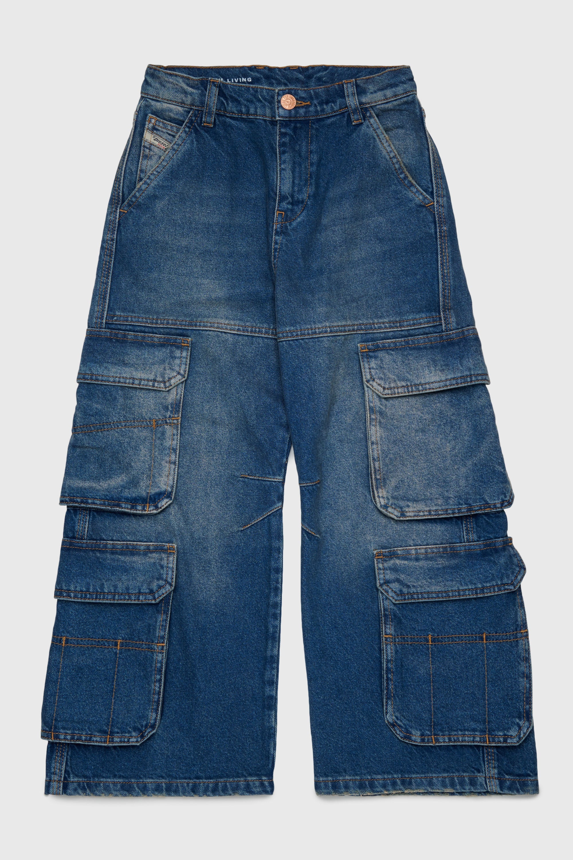 Diesel - Woman's D-ARGJX-CARGO-S-J, Medium blue - 1