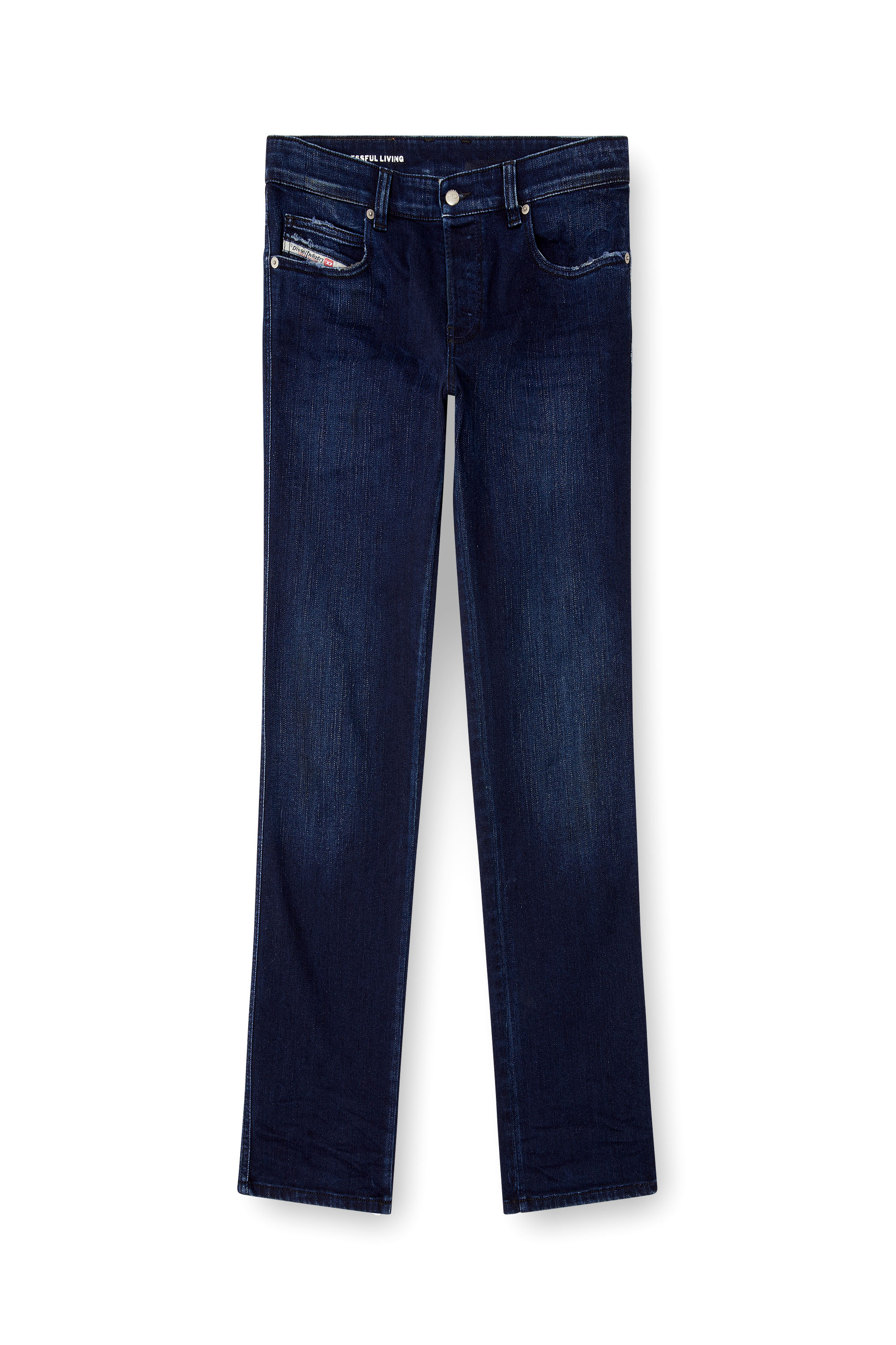 Slim Jeans 1993 D-Vyl 09M76, Dark Blue Diesel - Man's Slim Jeans 1993 D-Vyl 09M76, Dark Blue - 2