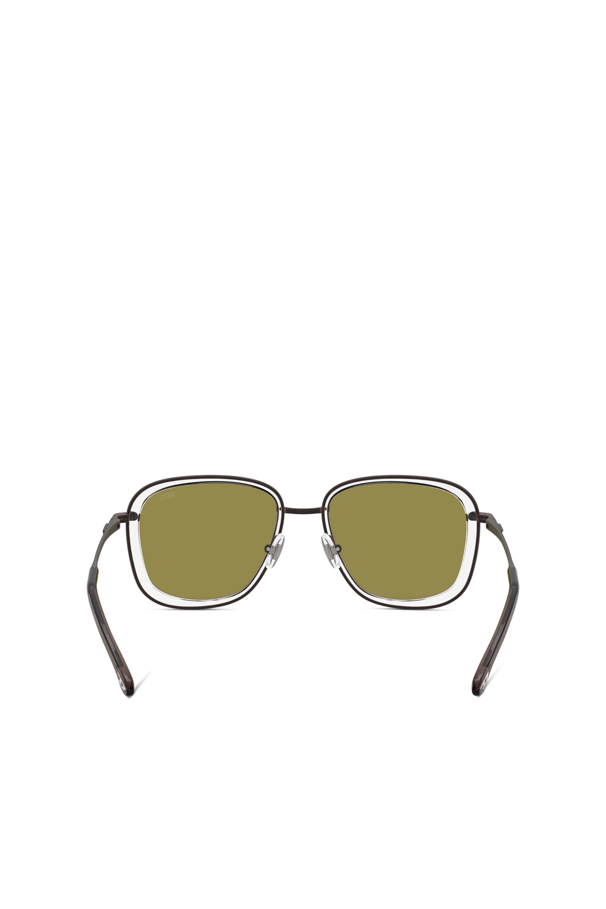 Diesel - 0DL1017, Unisex's Square sunglasses in Green - 4