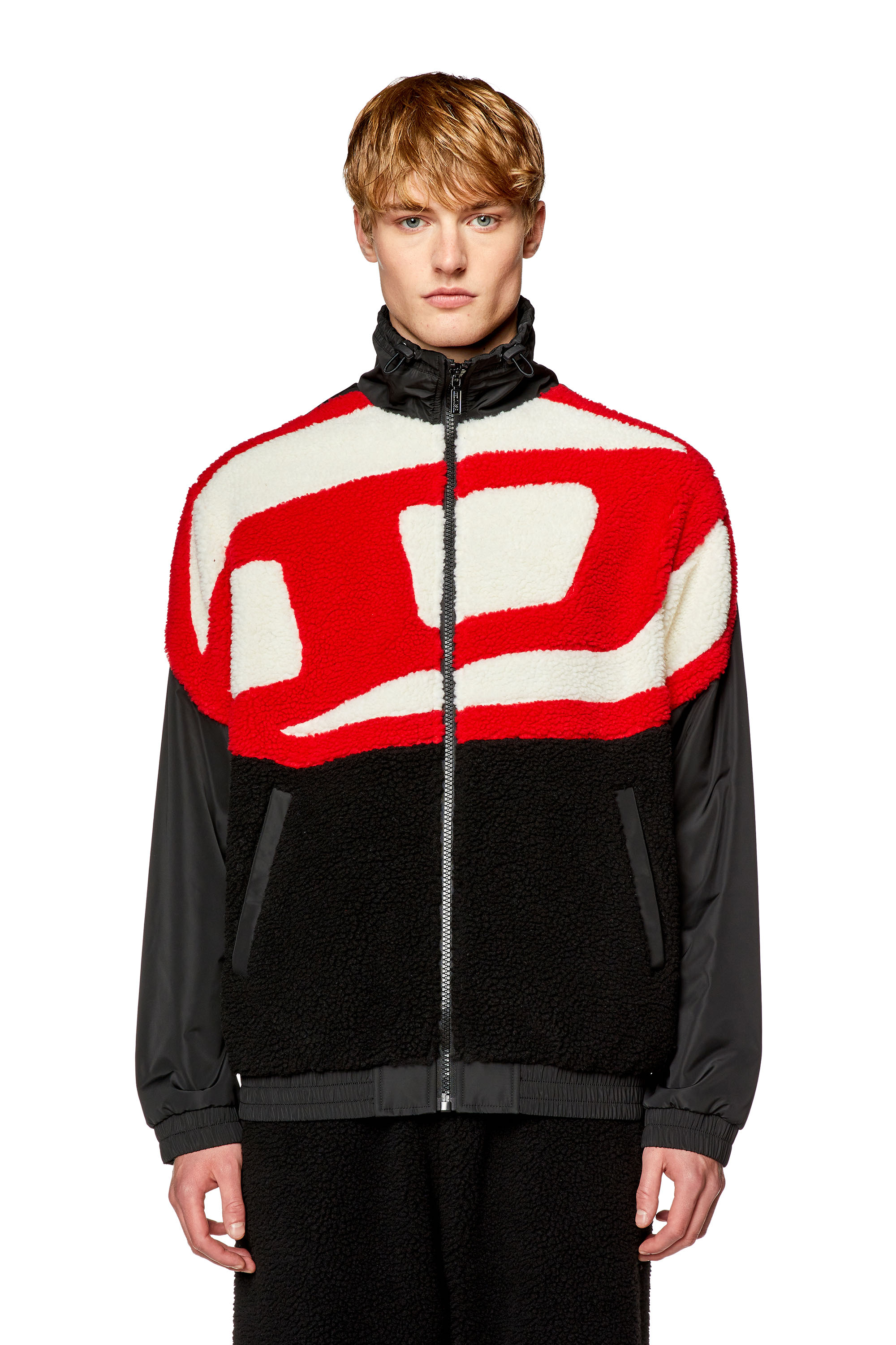Diesel - S-OVADY, Black/Red - Image 5
