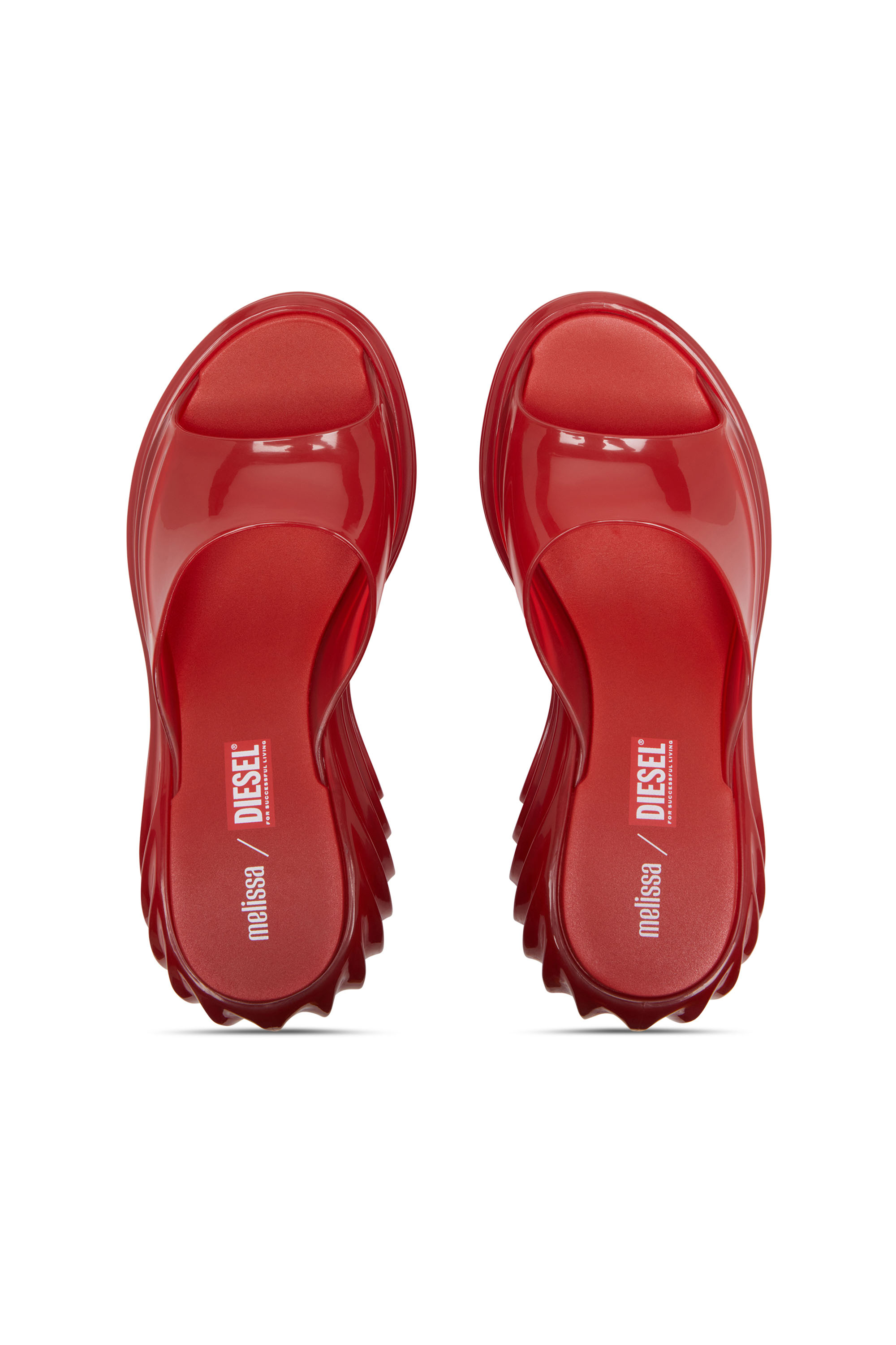 DIESEL x Melissa クァンタム・ソング ビーチサンダル MELISSA QUANTUM THONG Sculptural flip-flops in Melflex