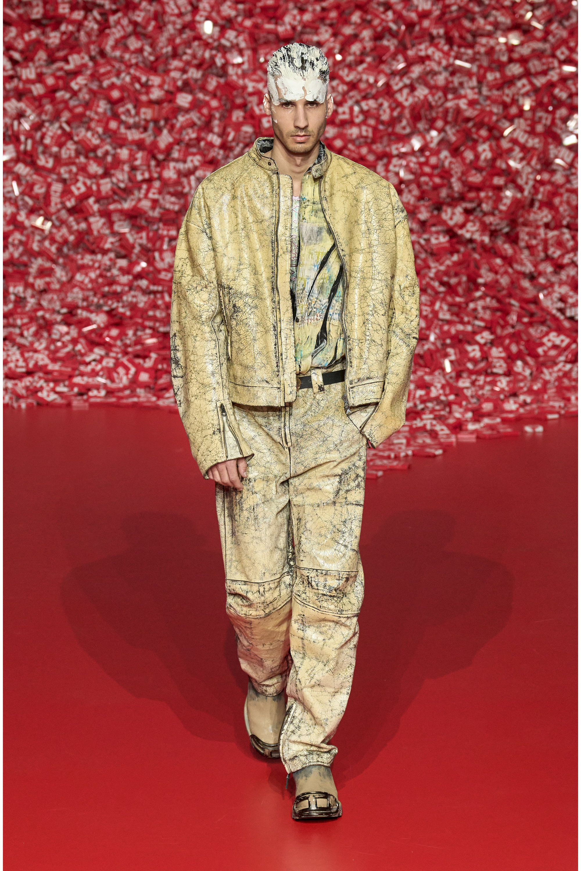 Diesel - L-ALAN, Beige - Image 5