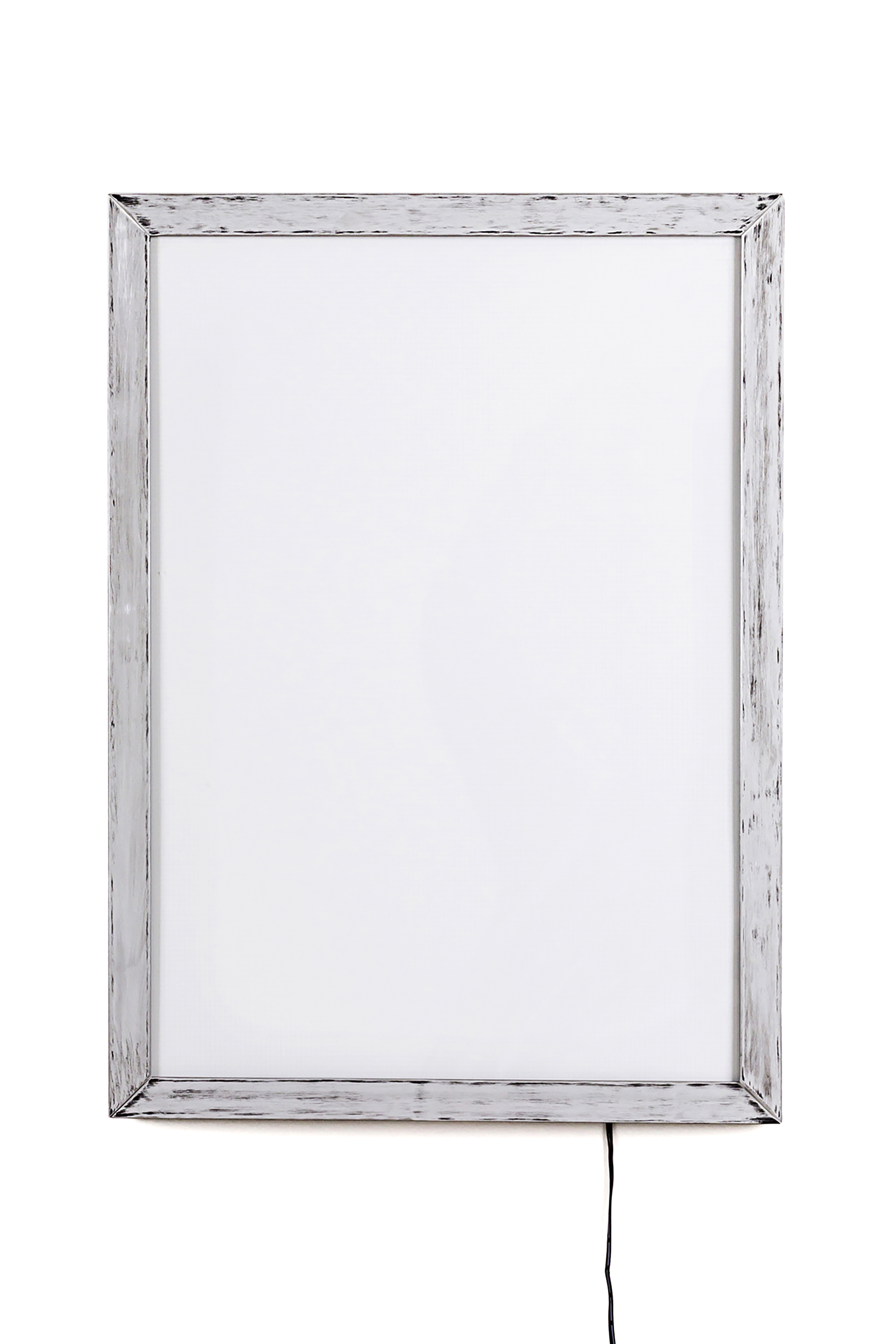 Diesel - 11001 FRAME IT!, Unisex's Medium frame with led backlight in Silver - 1