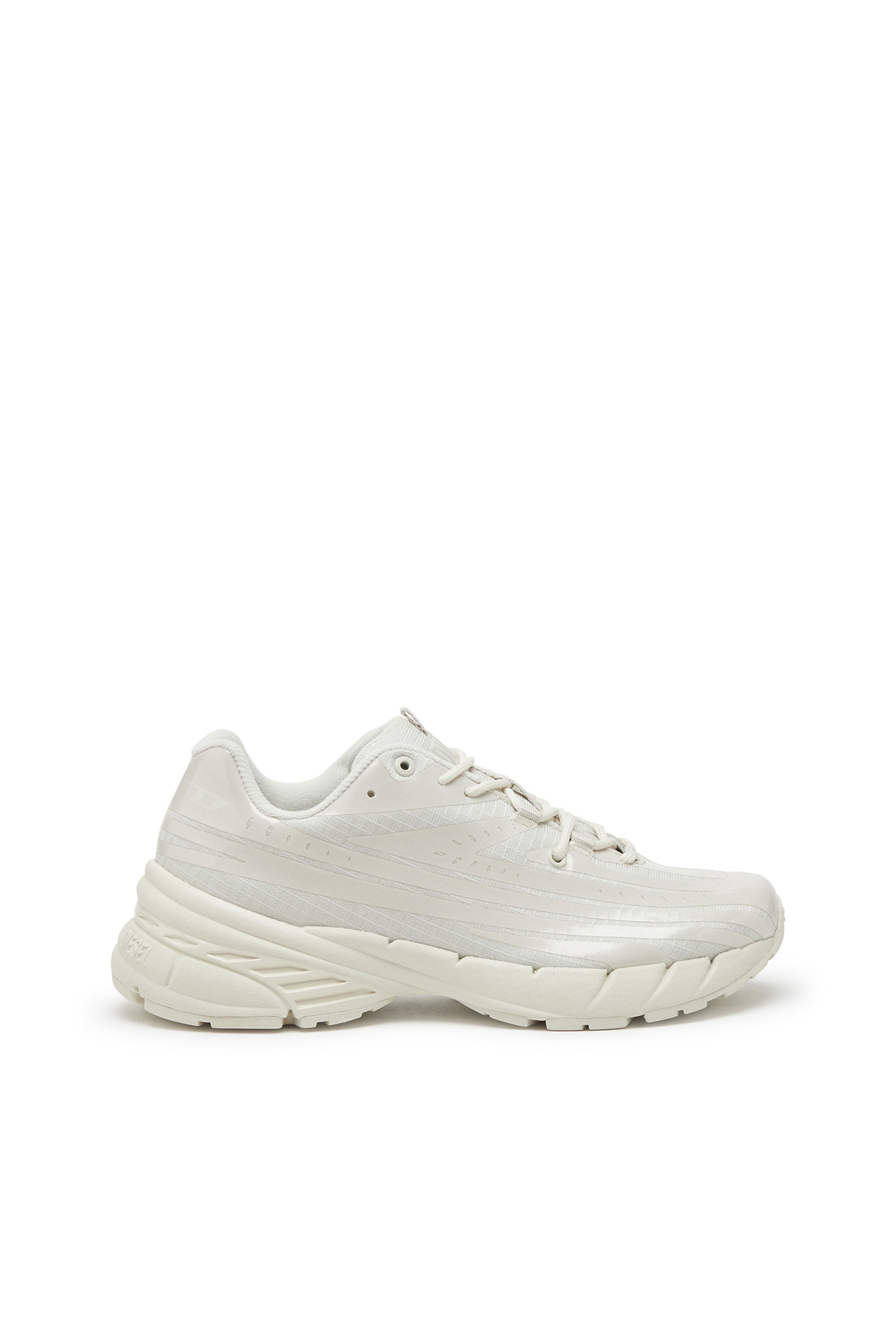 Diesel - D-AIRSPEED LOW W, Woman's D-Airspeed Low-Monochrome sneakers with pearly coating in White - 1