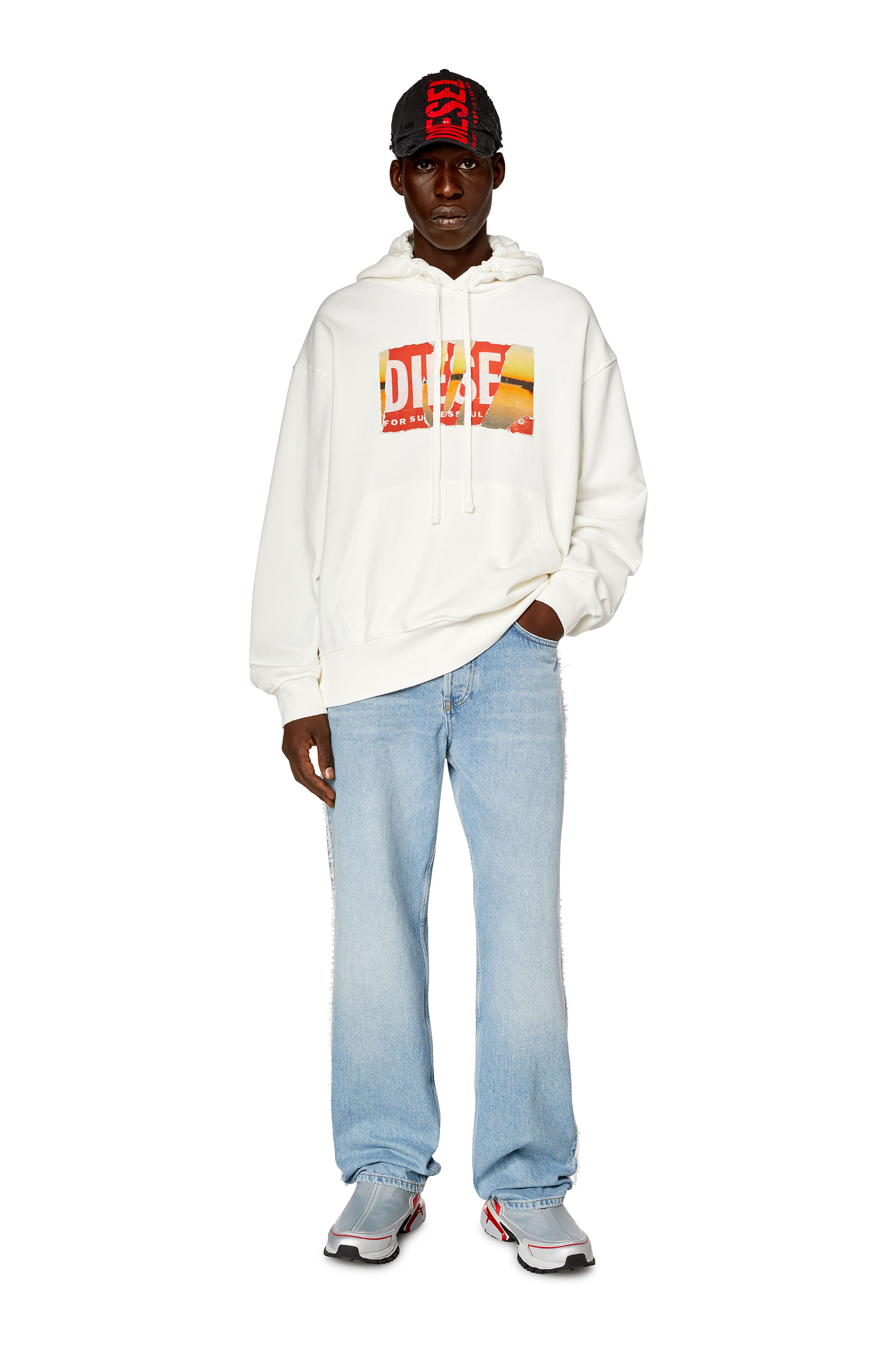 Diesel - S-MACS-HOOD-POFF-L1, White - Image 2